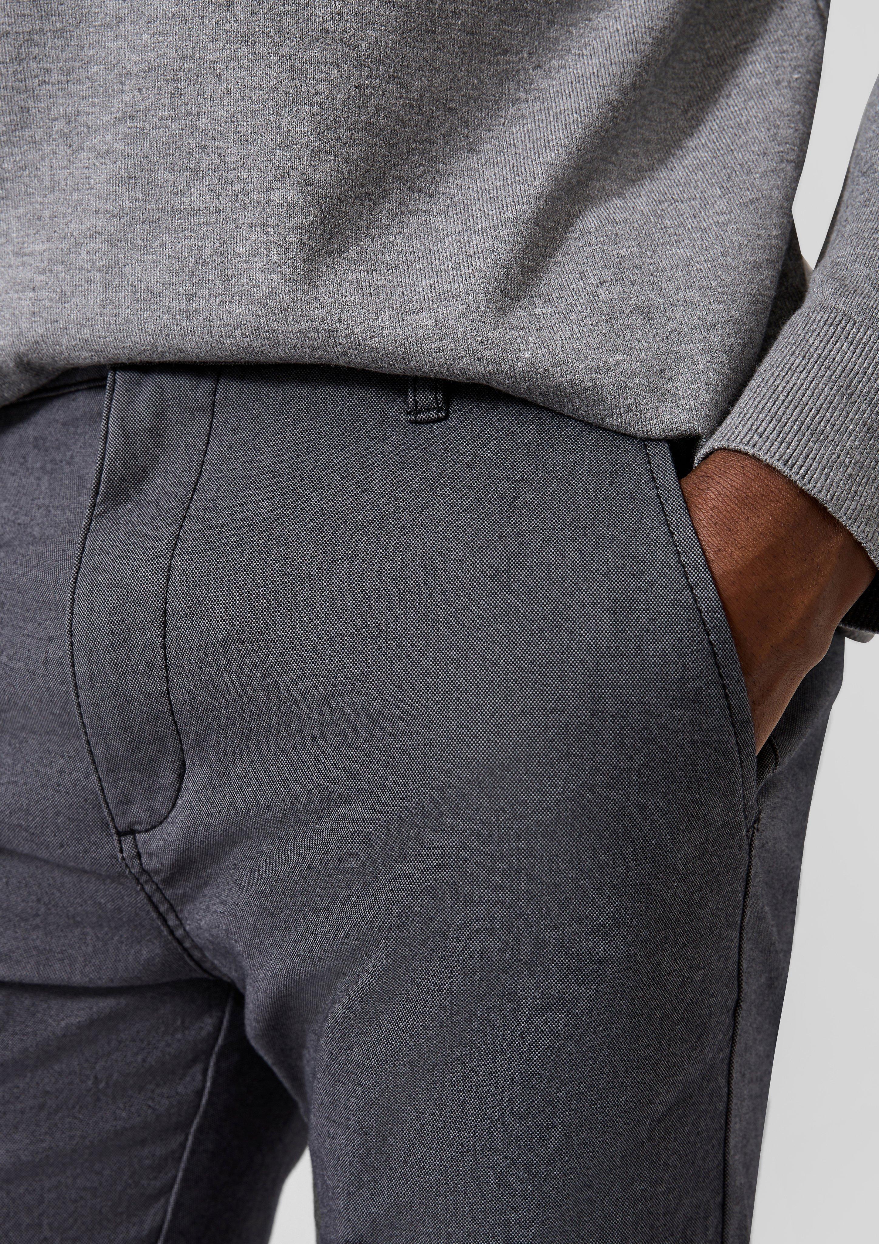 Hommes Pantalon en gris de QS