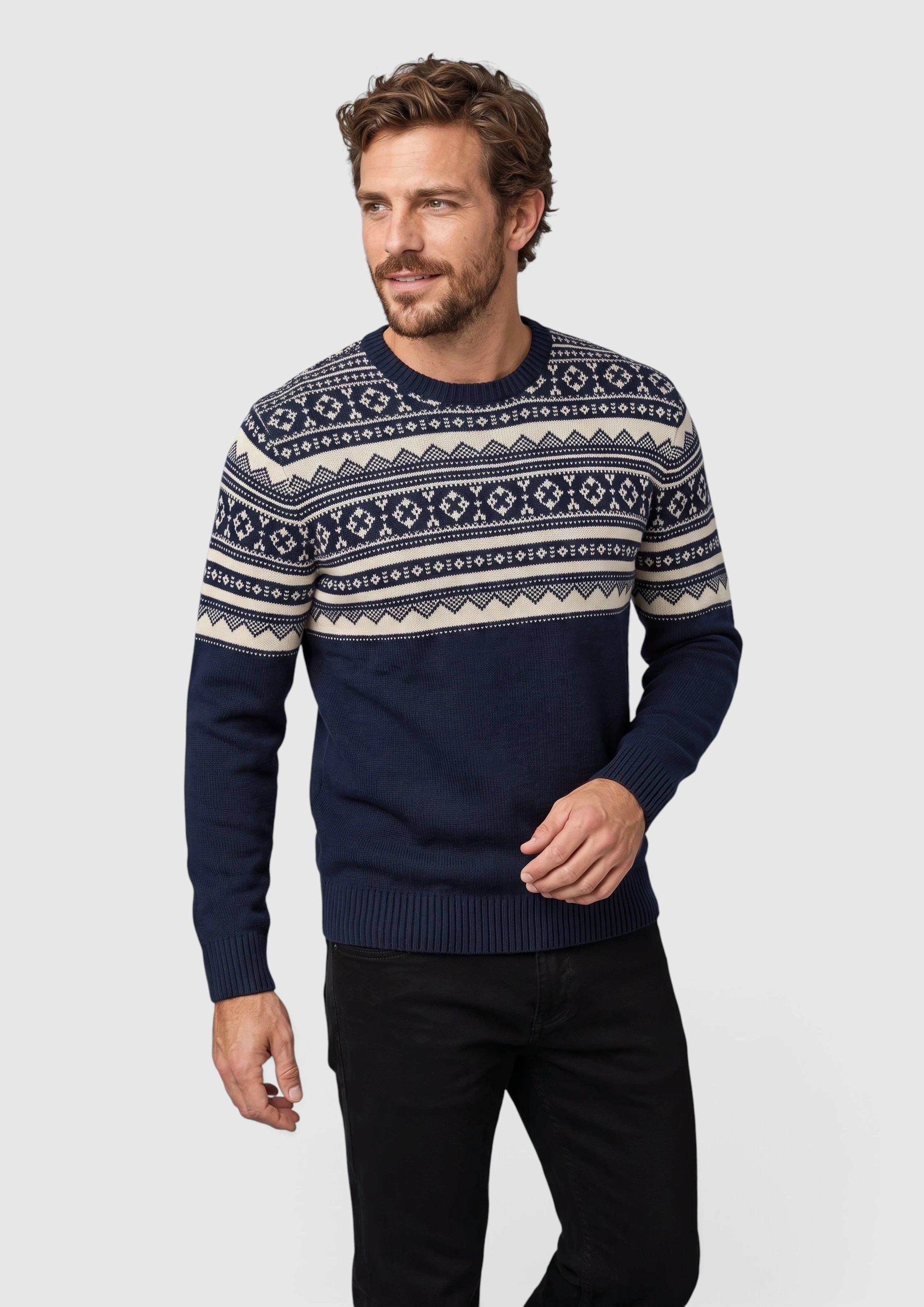 Strickpullover in Farbe navy von s.Oliver