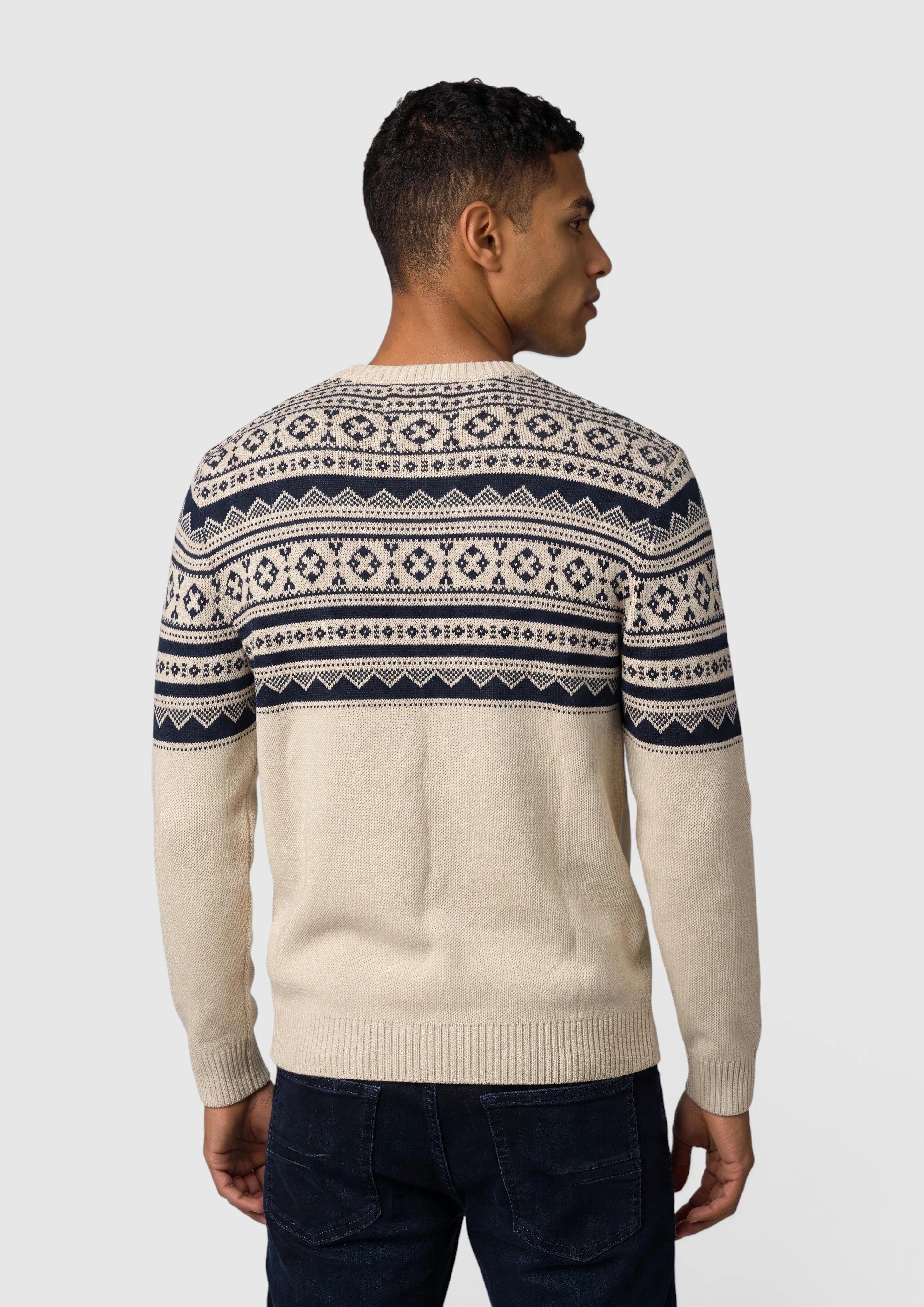 Hommes Pull en tricot en beige de s.Oliver