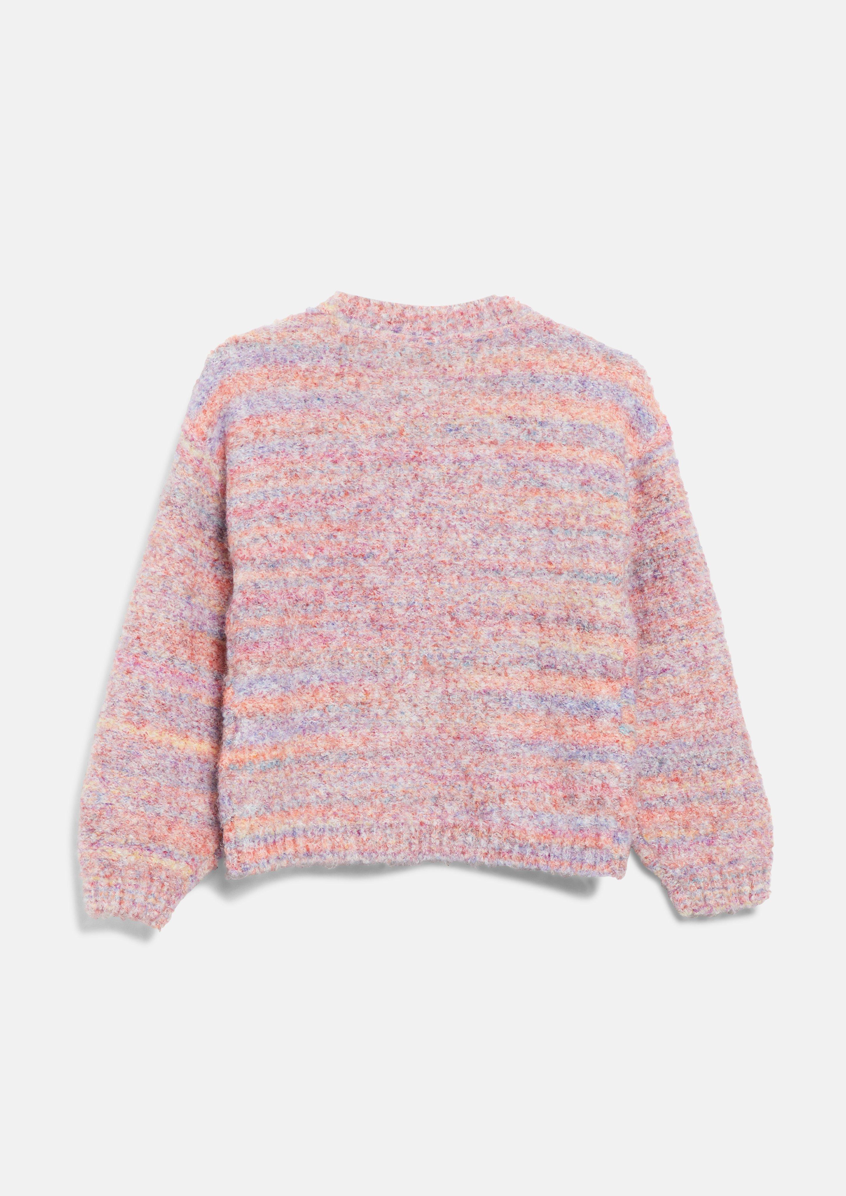 Kinder Kuscheliger Strickpullover in pink von s.Oliver