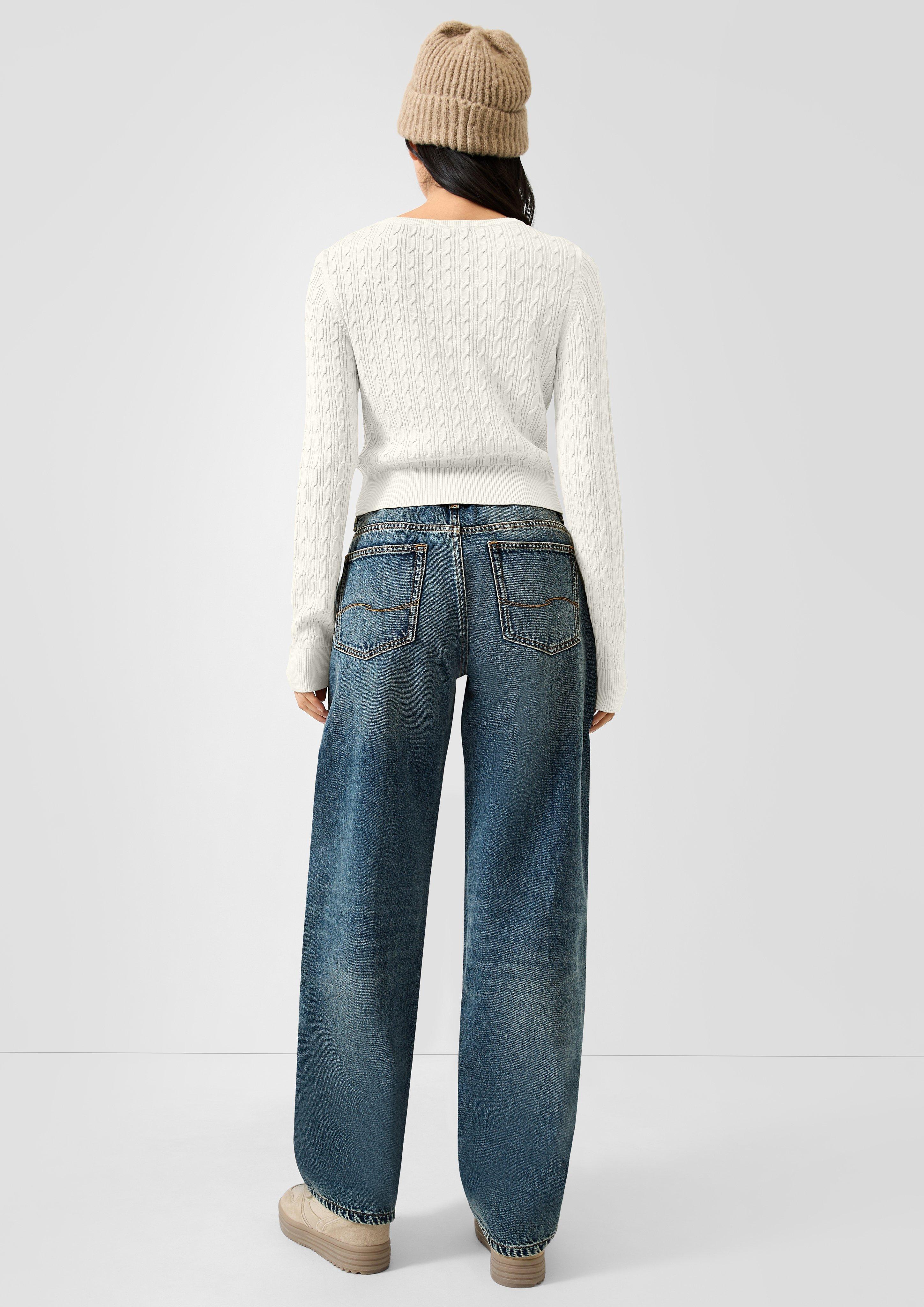 Damen Strickpullover in creme von QS