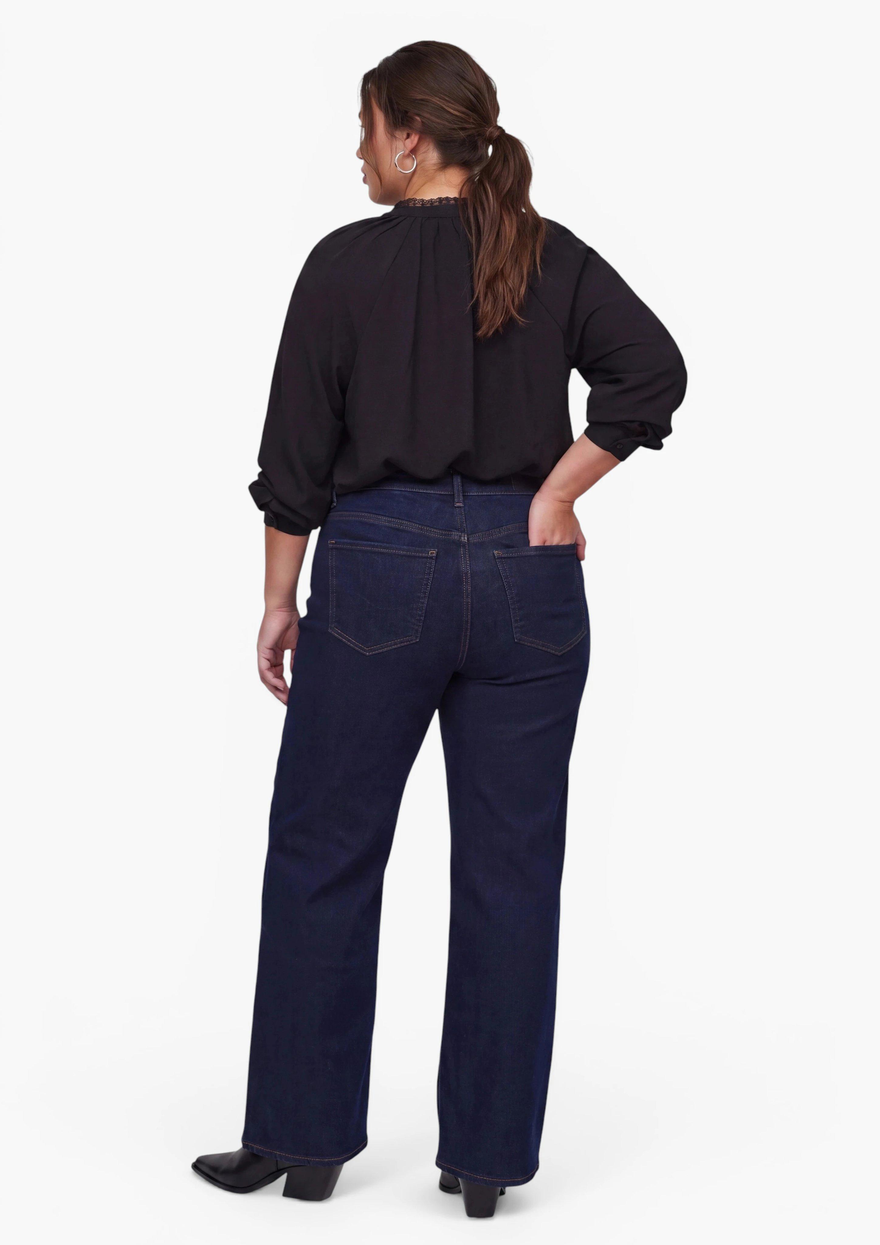 Damen Jeans-Hose in blau von QS CURVE