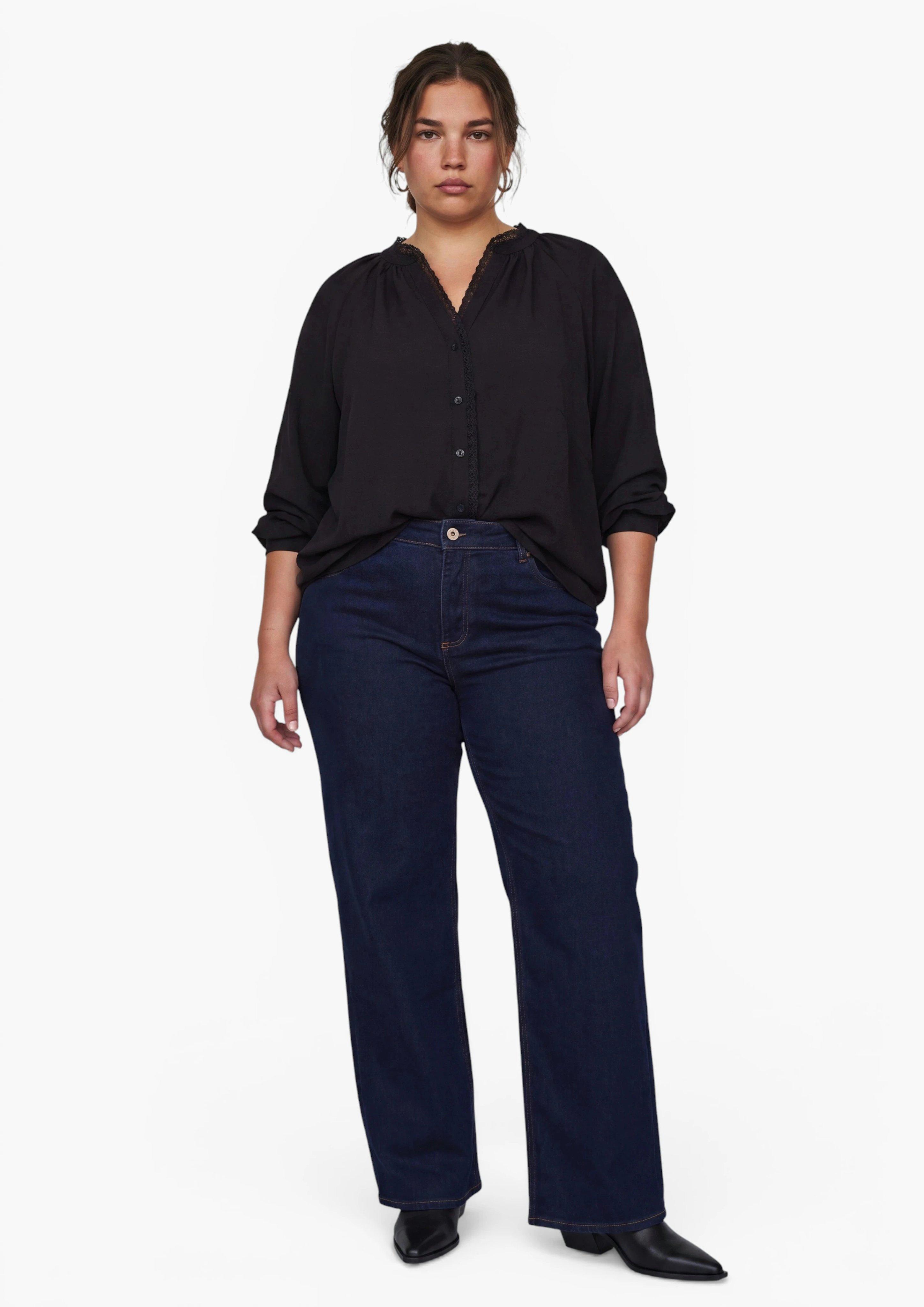 Damen Jeans-Hose in blau von QS CURVE