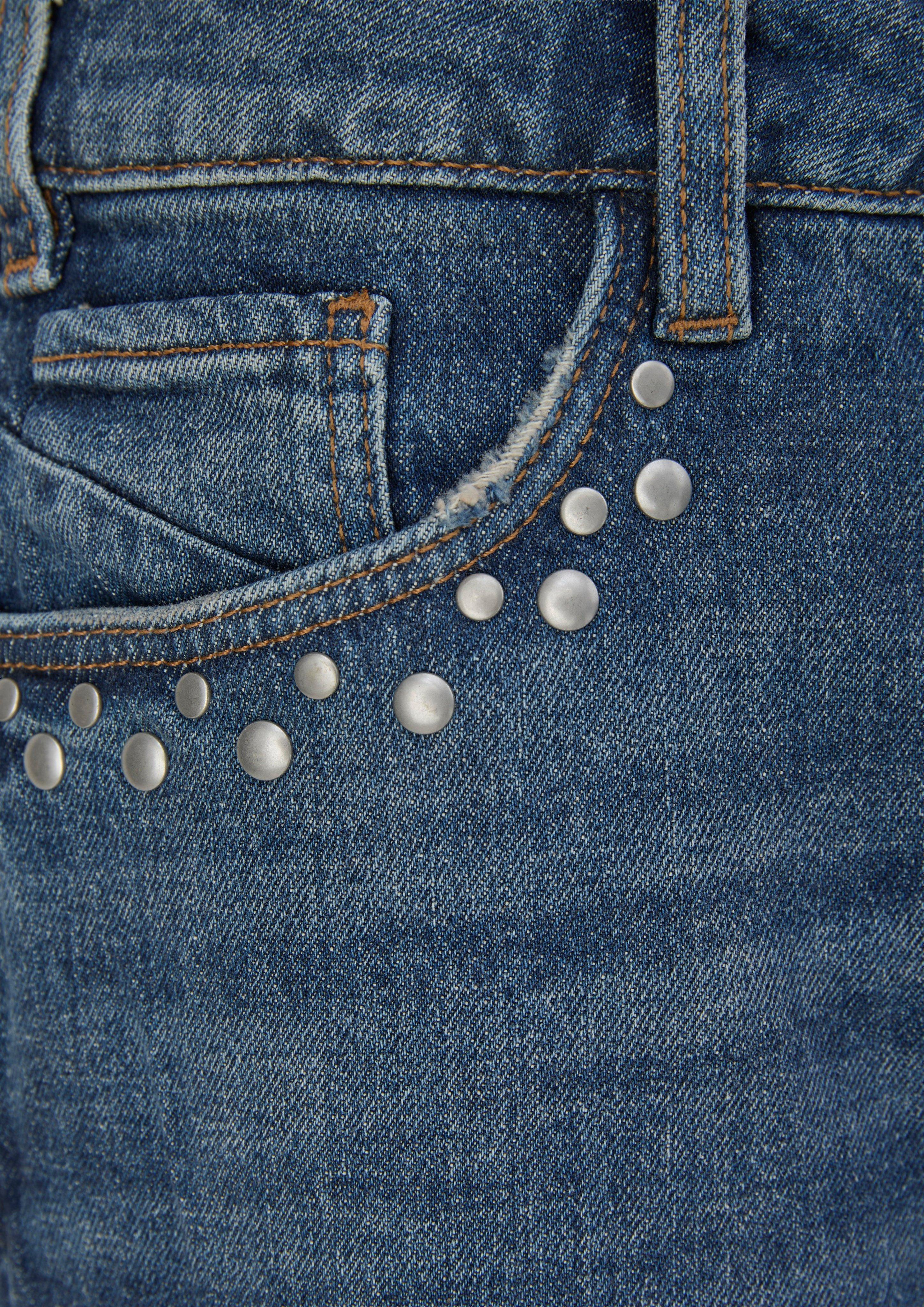 Femmes Pantalon en jean en bleu de QS CURVE