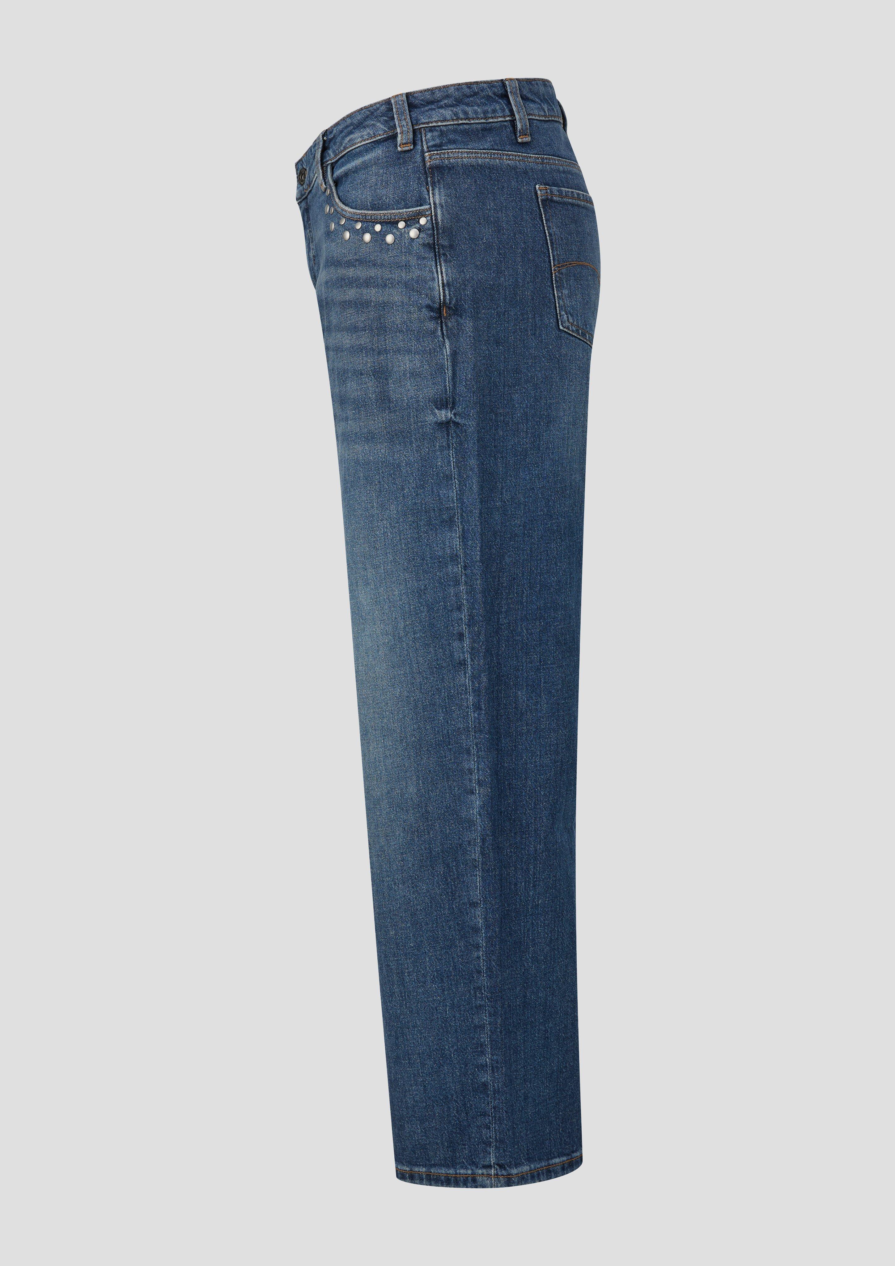 Femmes Pantalon en jean en bleu de QS CURVE