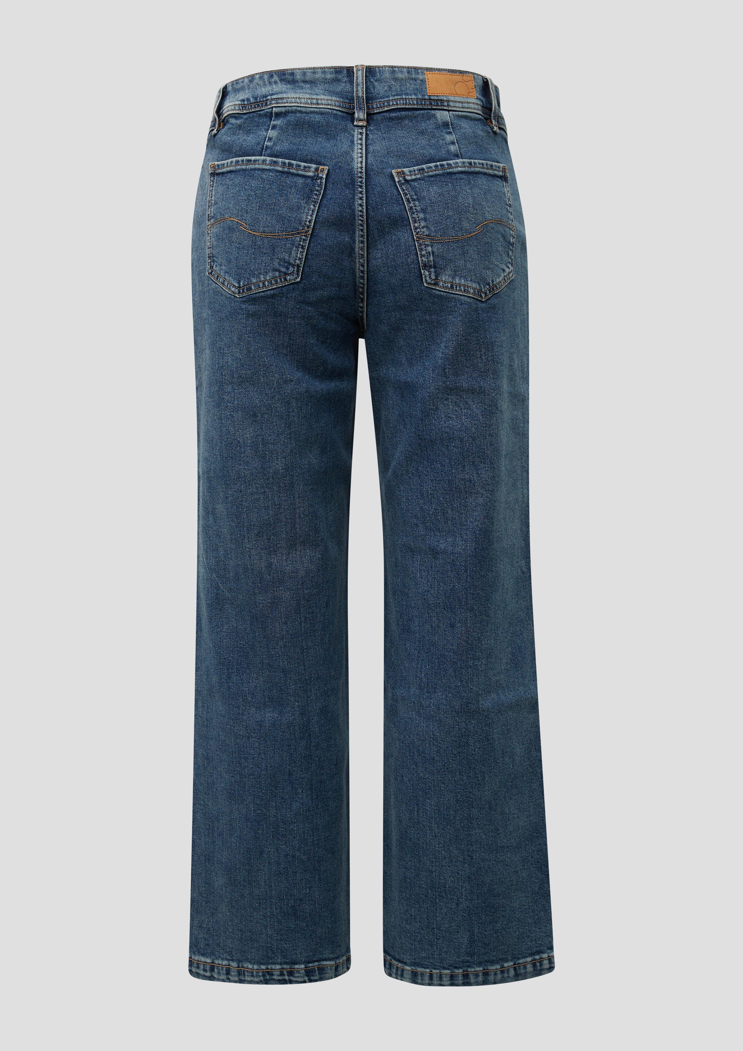 Damen Jeans-Hose in blau von QS CURVE
