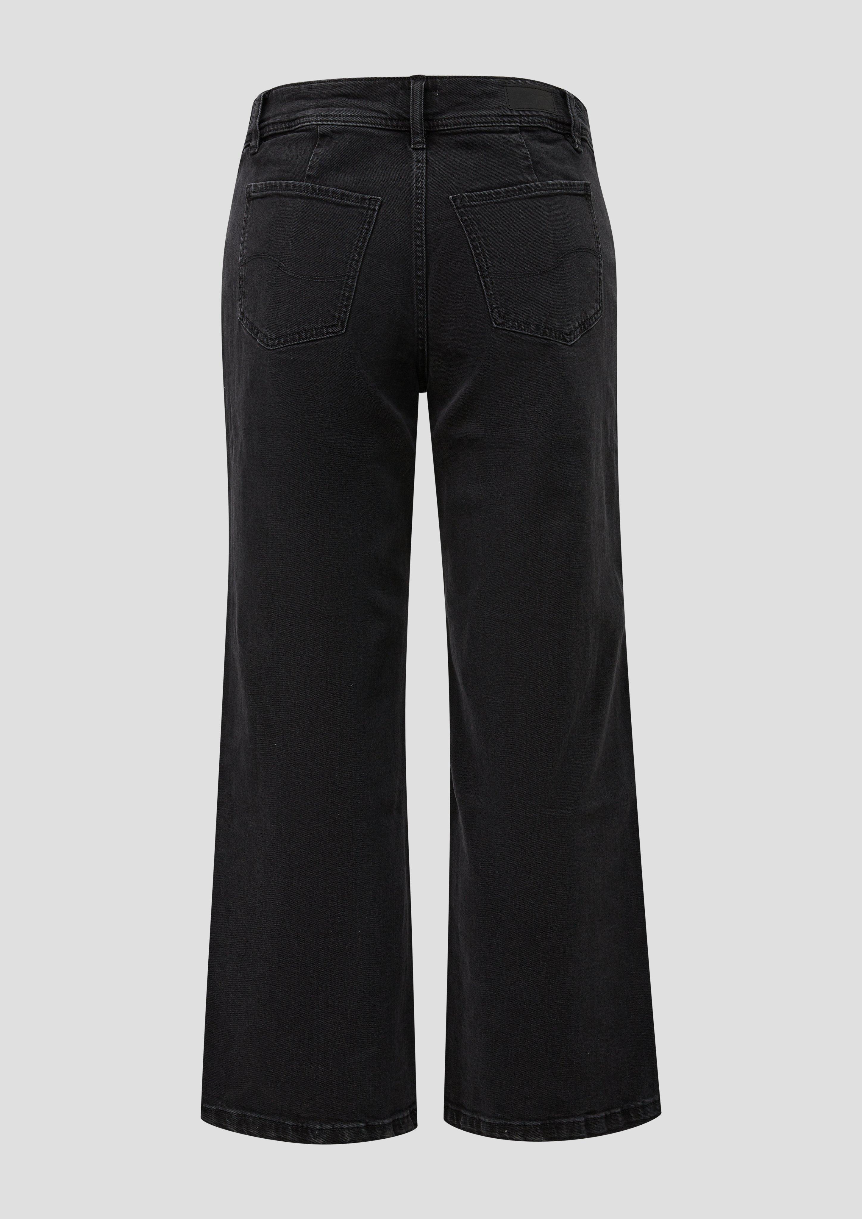 Femmes Pantalon en jean en gris de QS CURVE