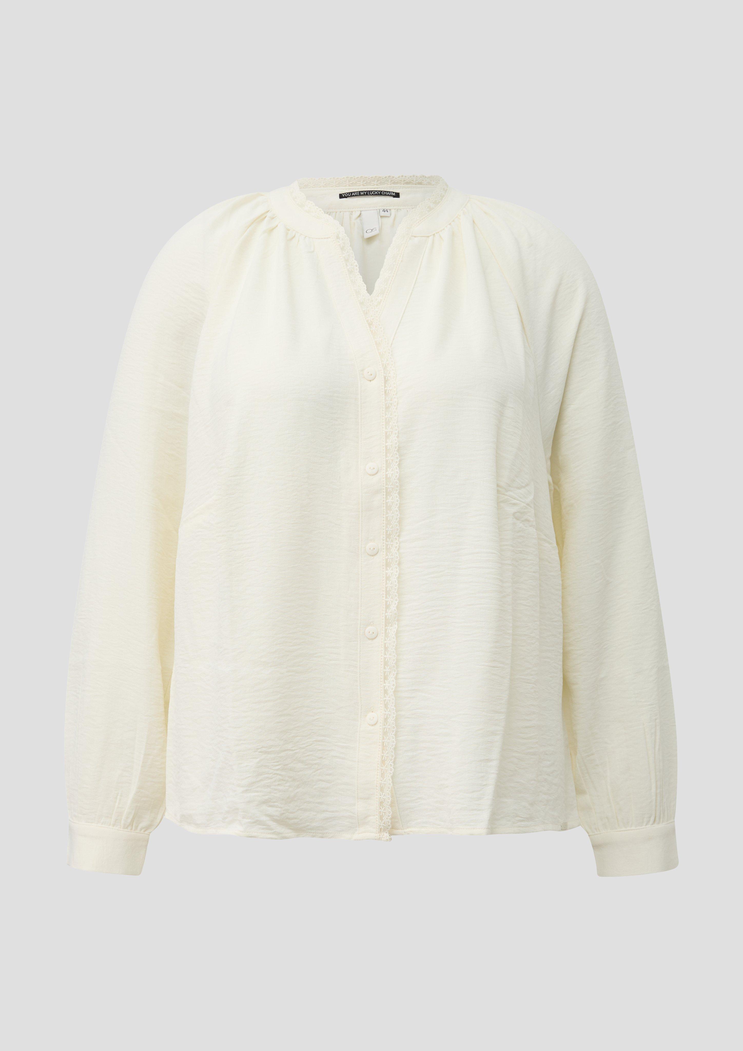 Bluza v barvi krem od QS CURVE