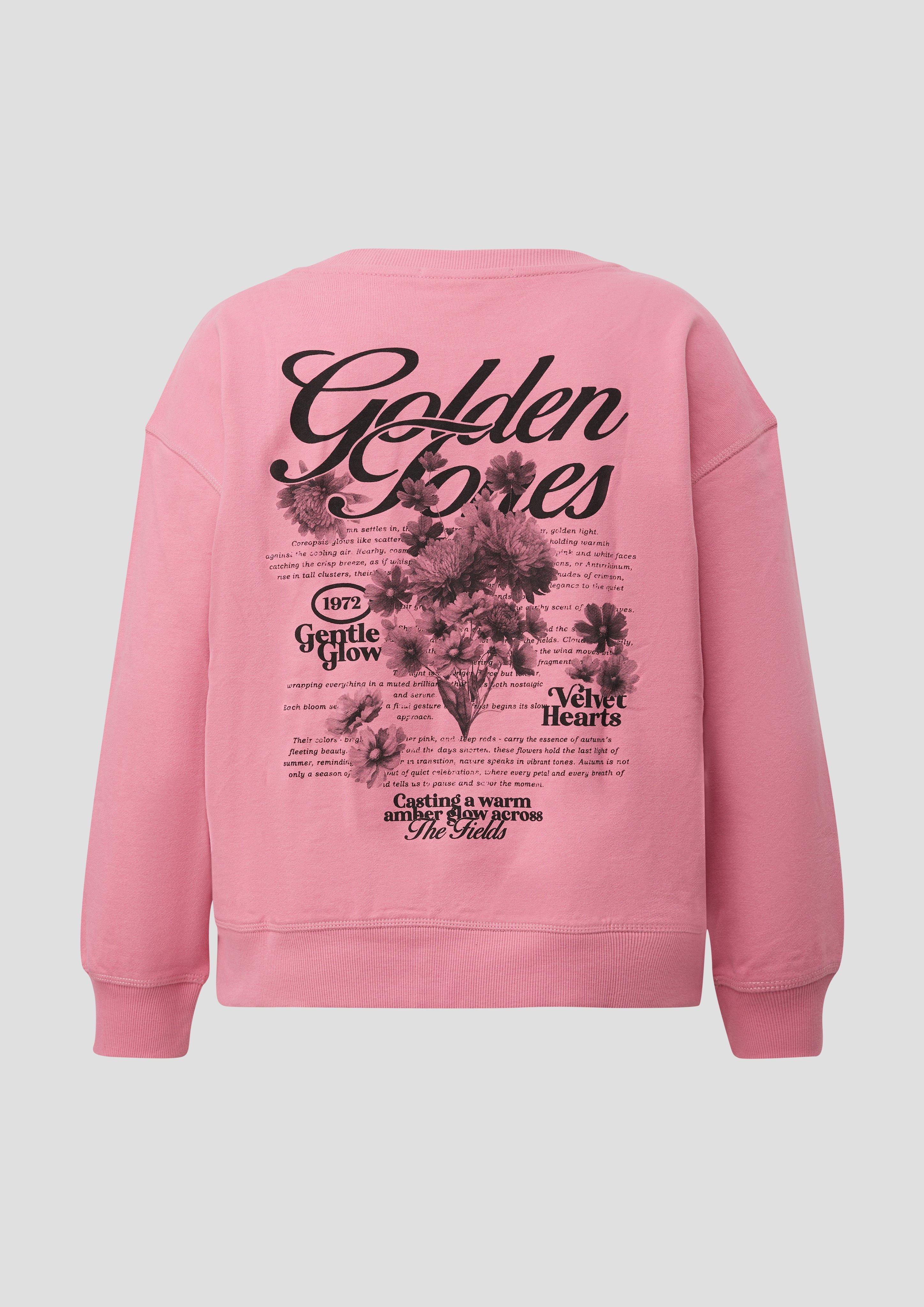 Damen Sweatshirt in pink von QS CURVE