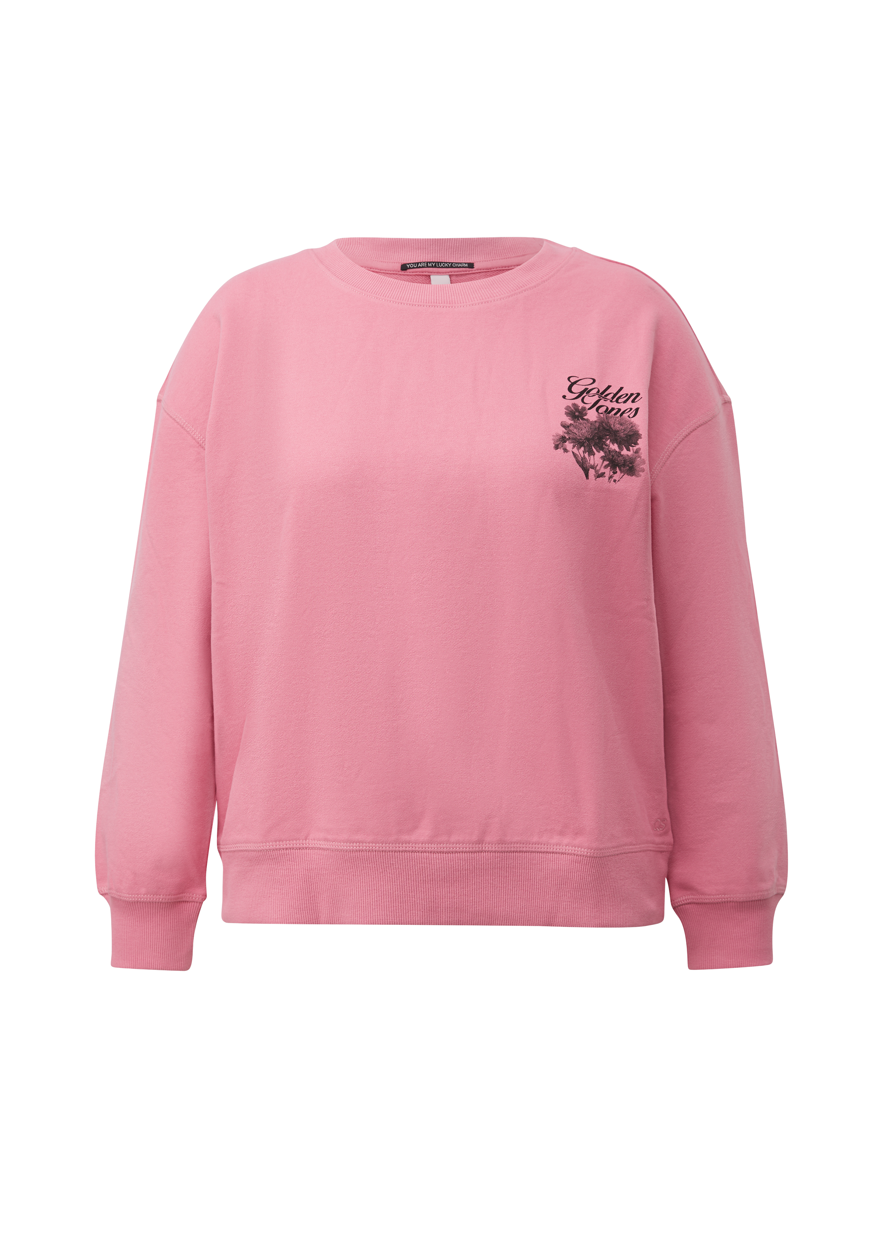Sweatshirt met print op de rug