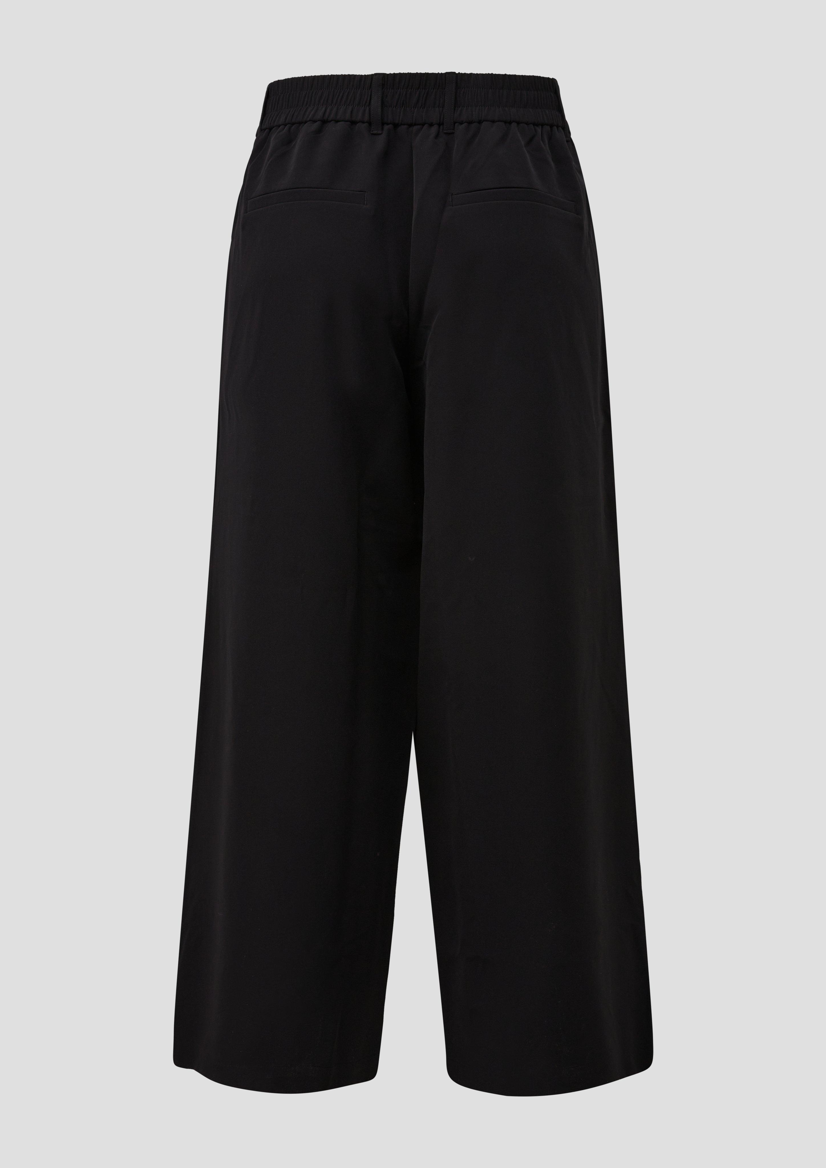 Dames Broek in zwart van QS CURVE