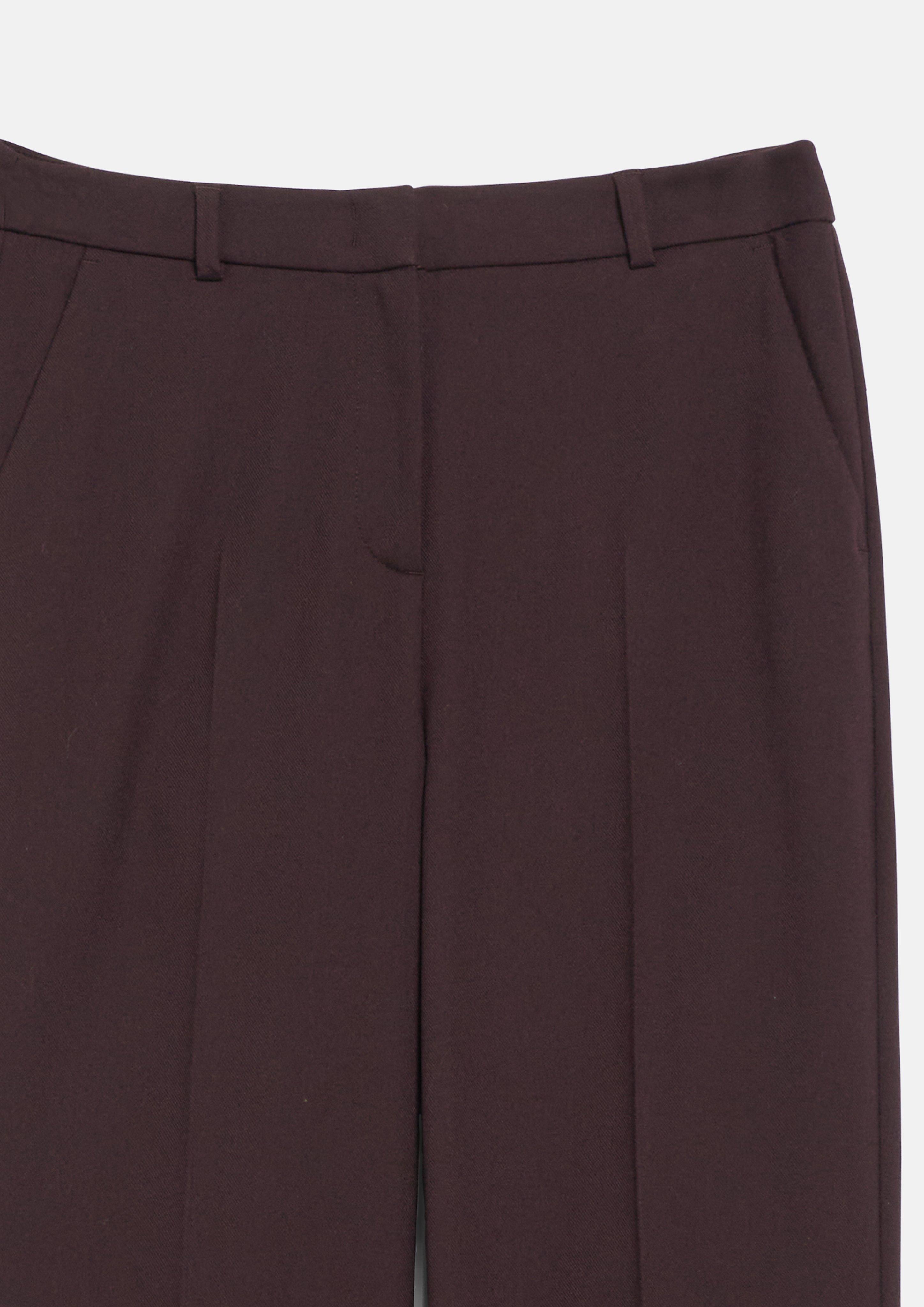 Trousers in purple by COMMA
