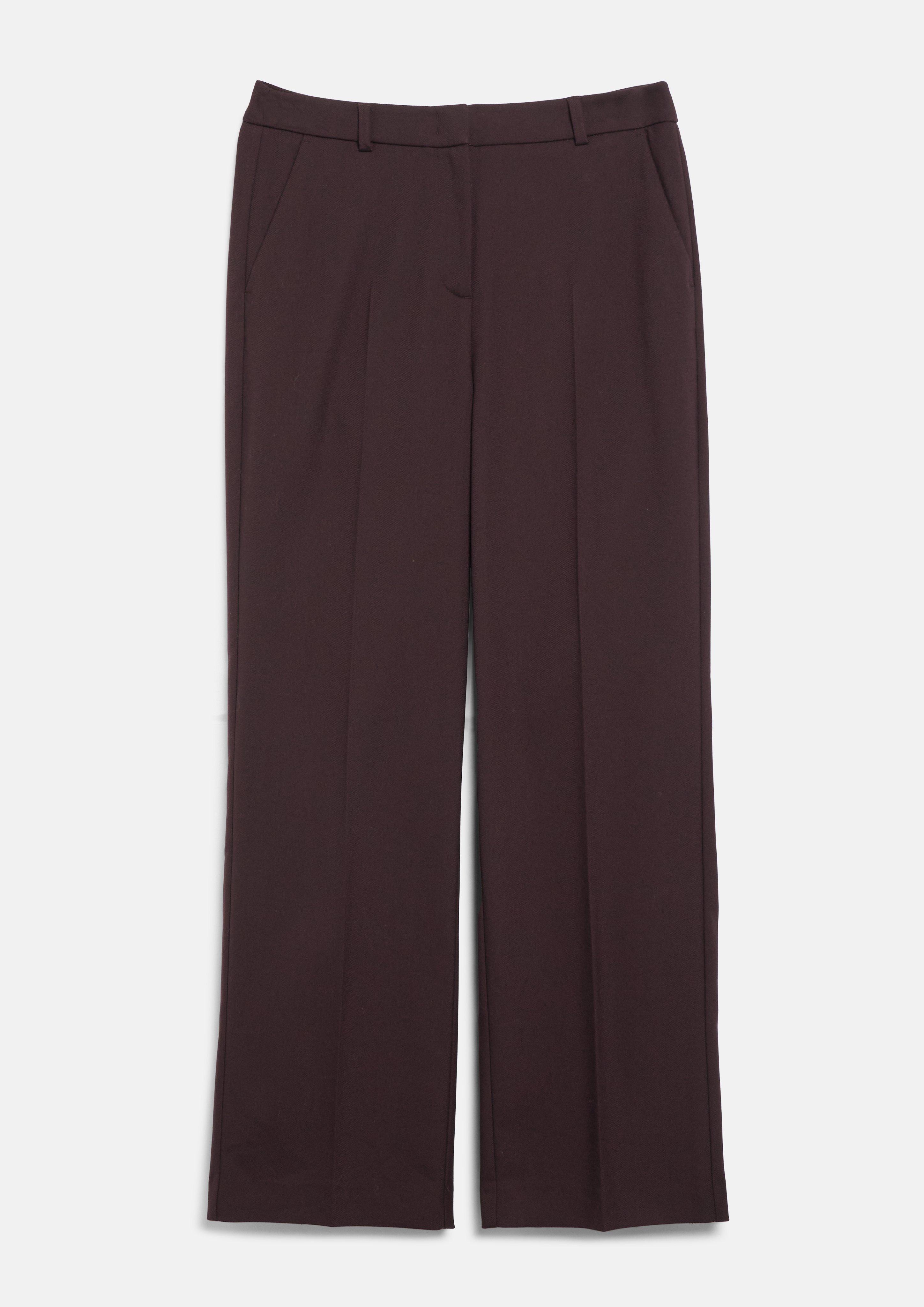 Trousers in purple by COMMA