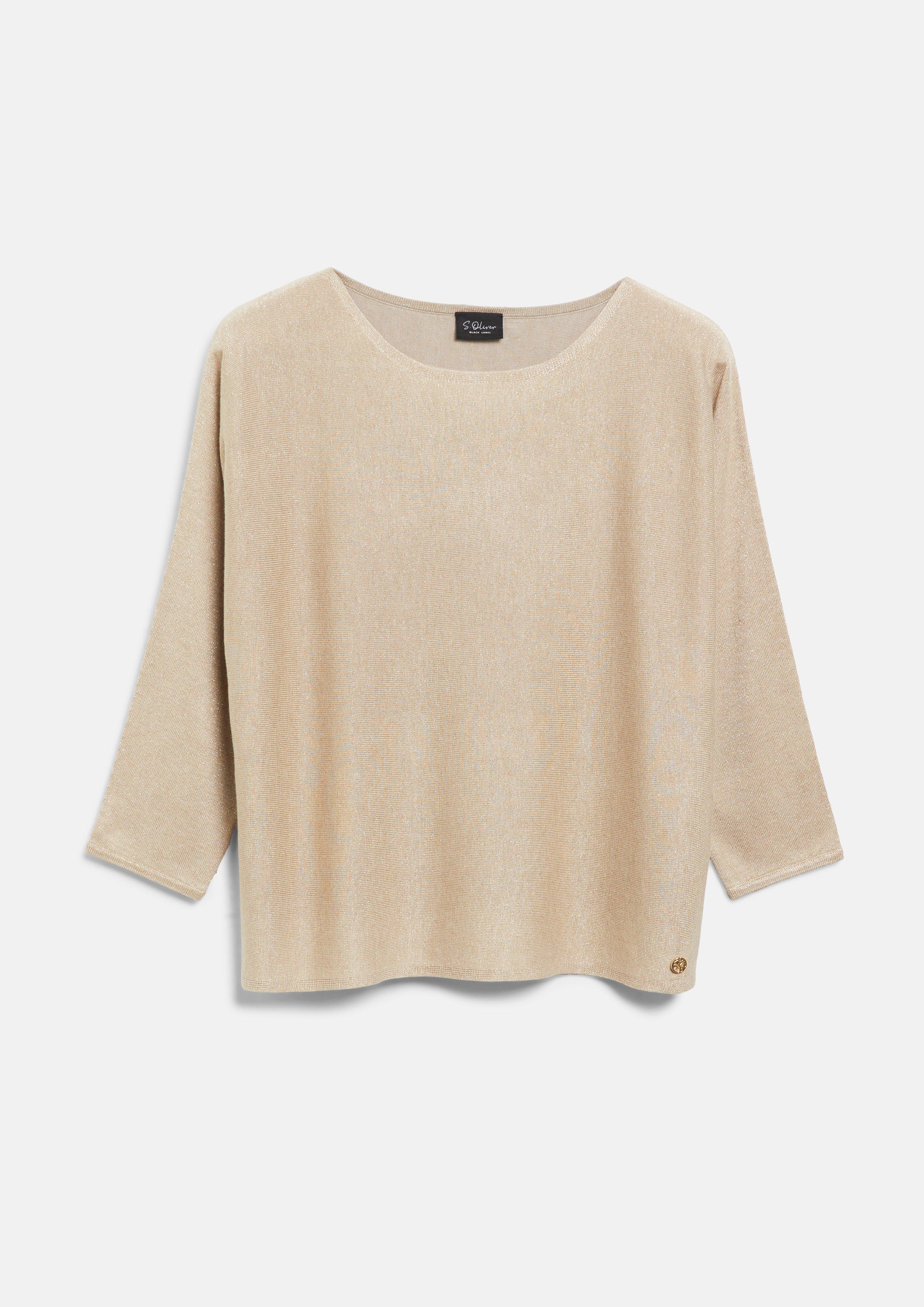 Femmes Pull en tricot en beige de s.Oliver BLACK LABEL