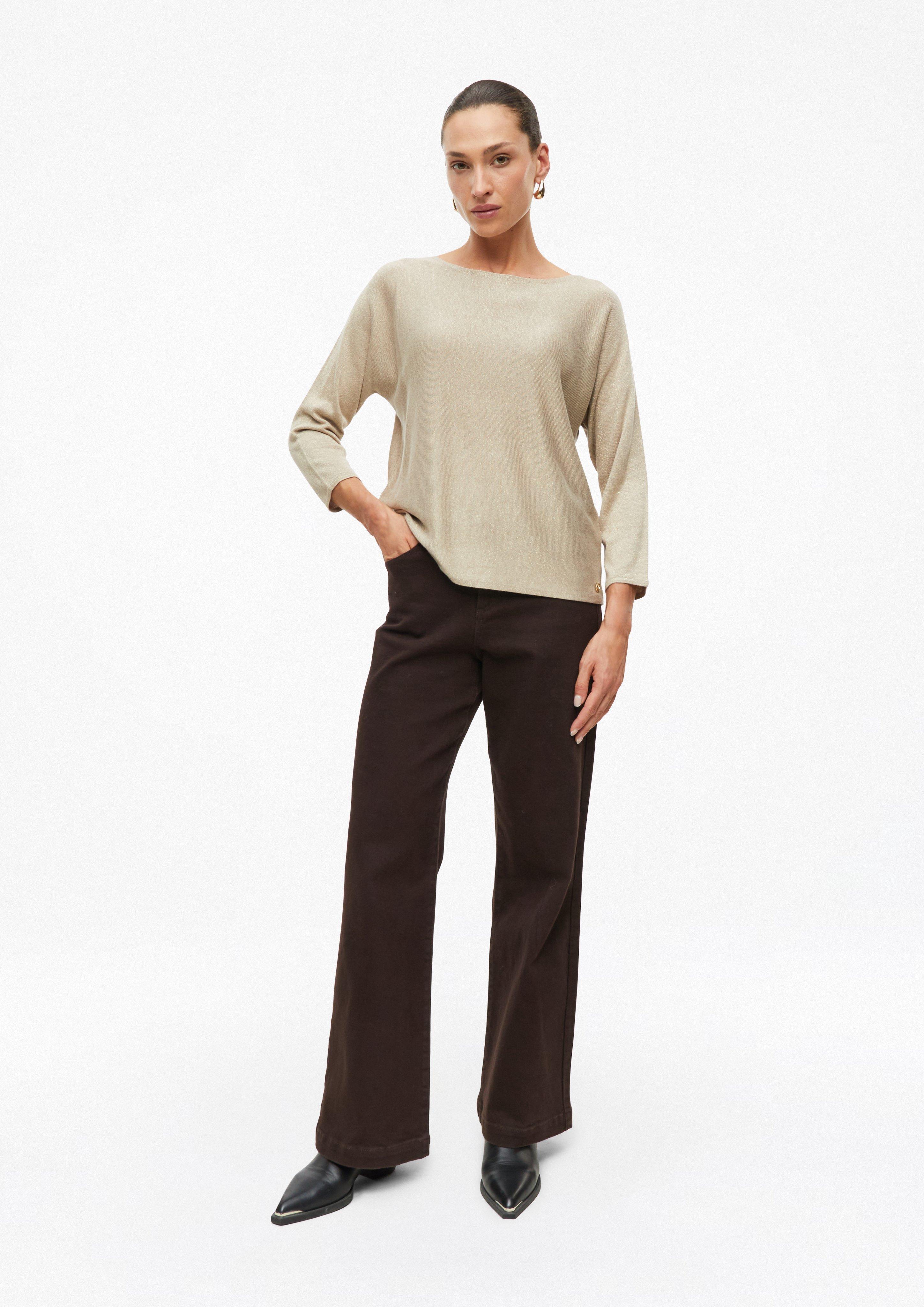 Femmes Pull en tricot en beige de s.Oliver BLACK LABEL