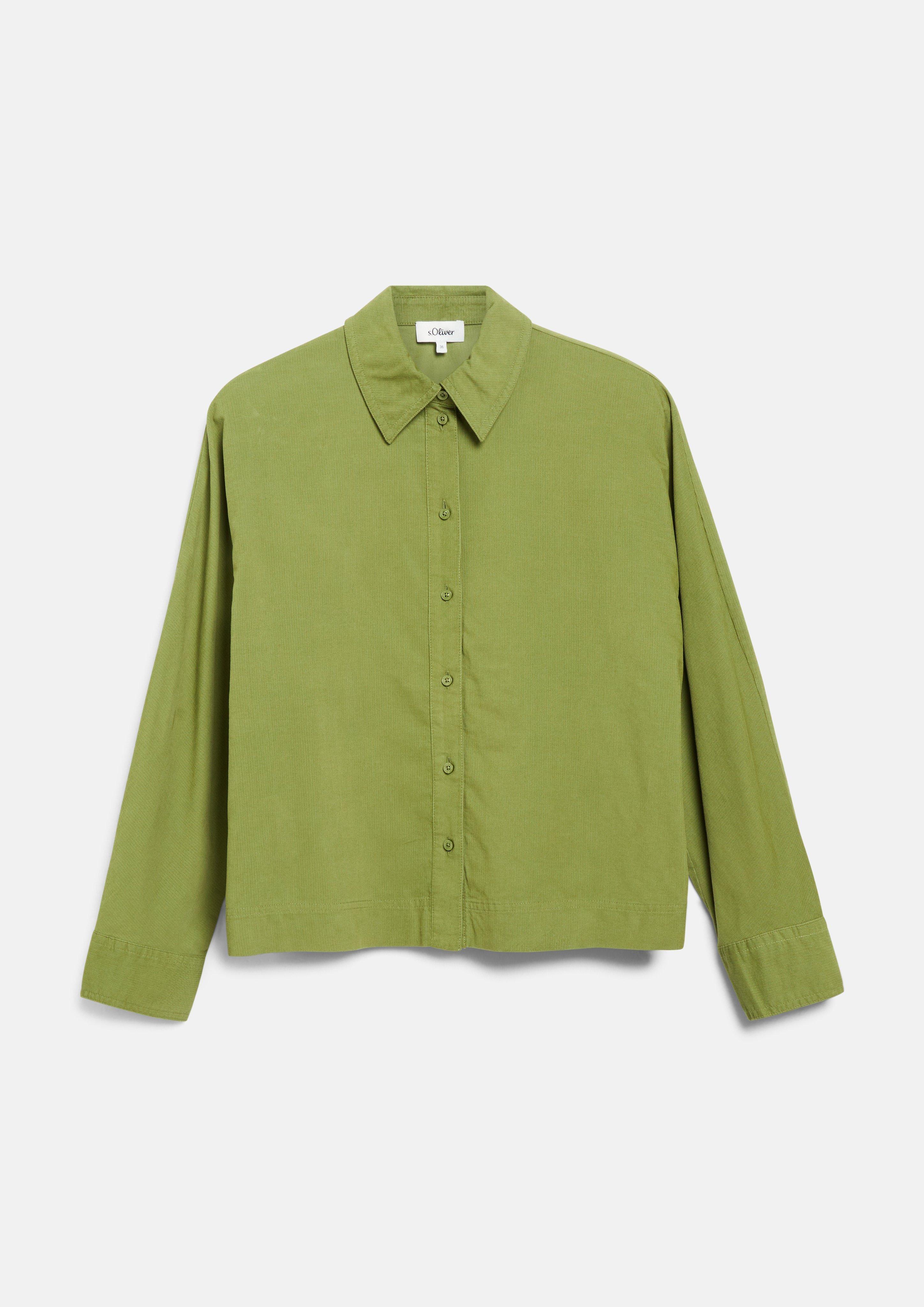 Bluza v barvi guacamole zelena od s.Oliver