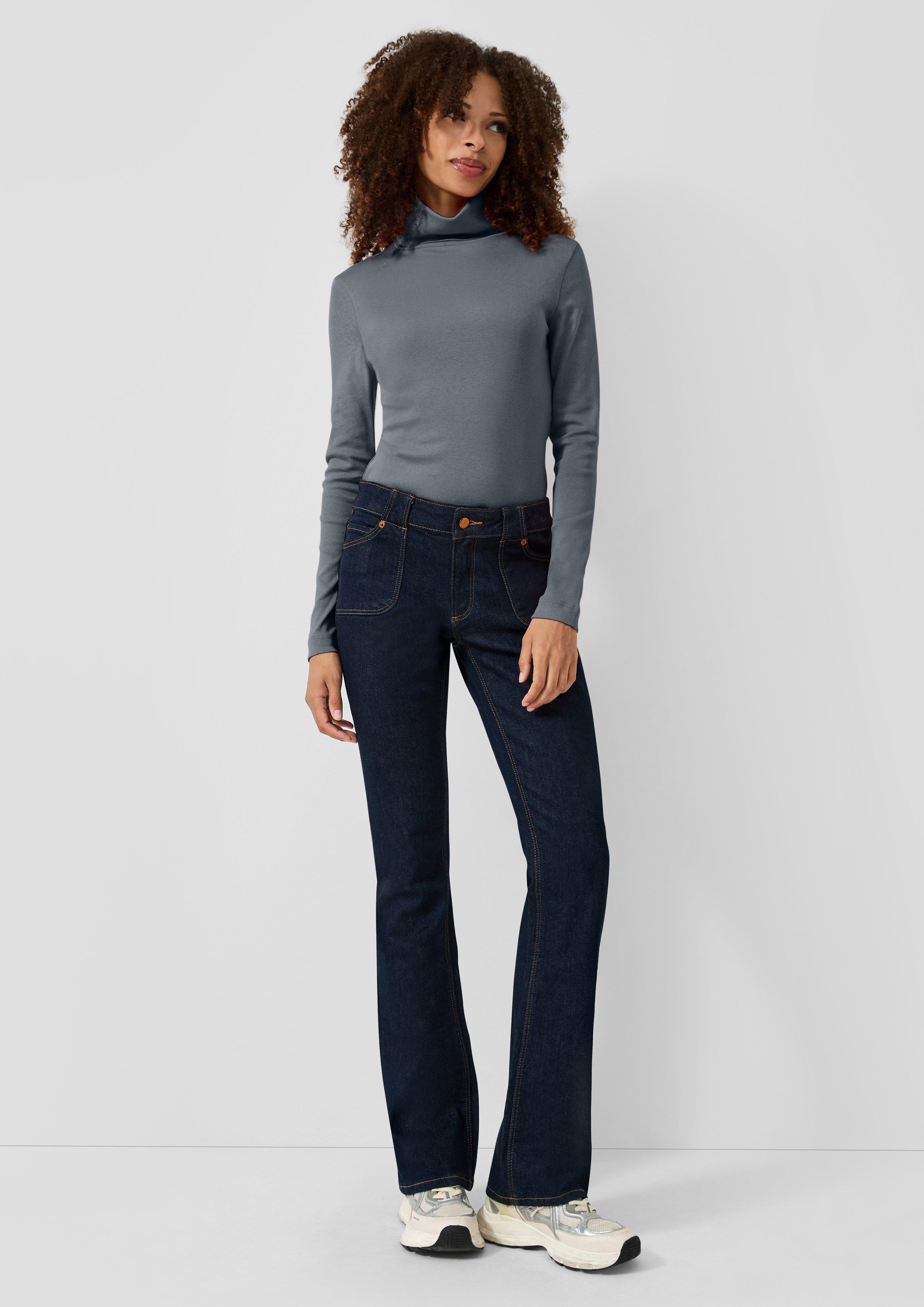 Damen T-Shirt in grau von QS