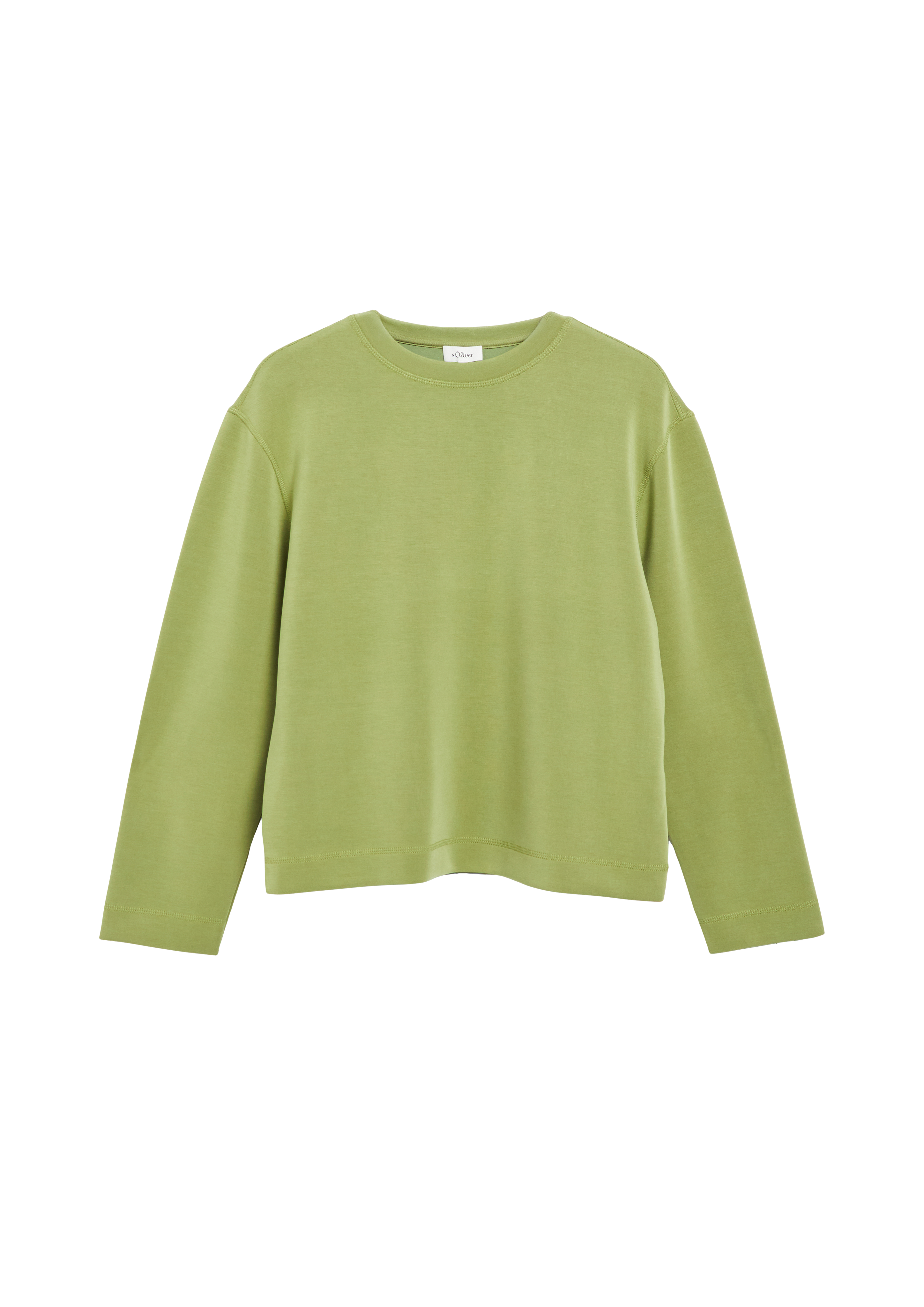 Scuba-sweatshirt met wijde mouwen