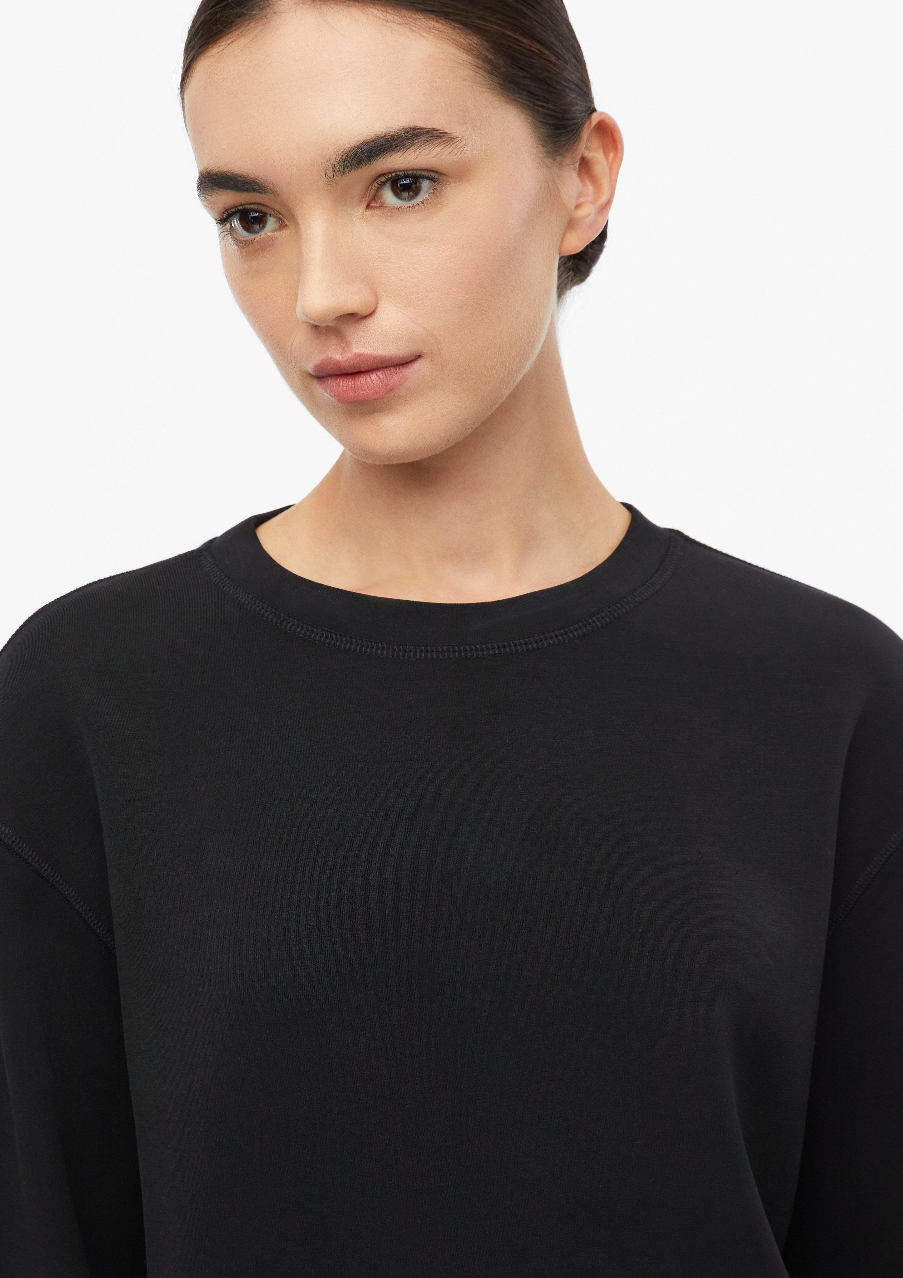 Women Sweatshirt in black by s.Oliver