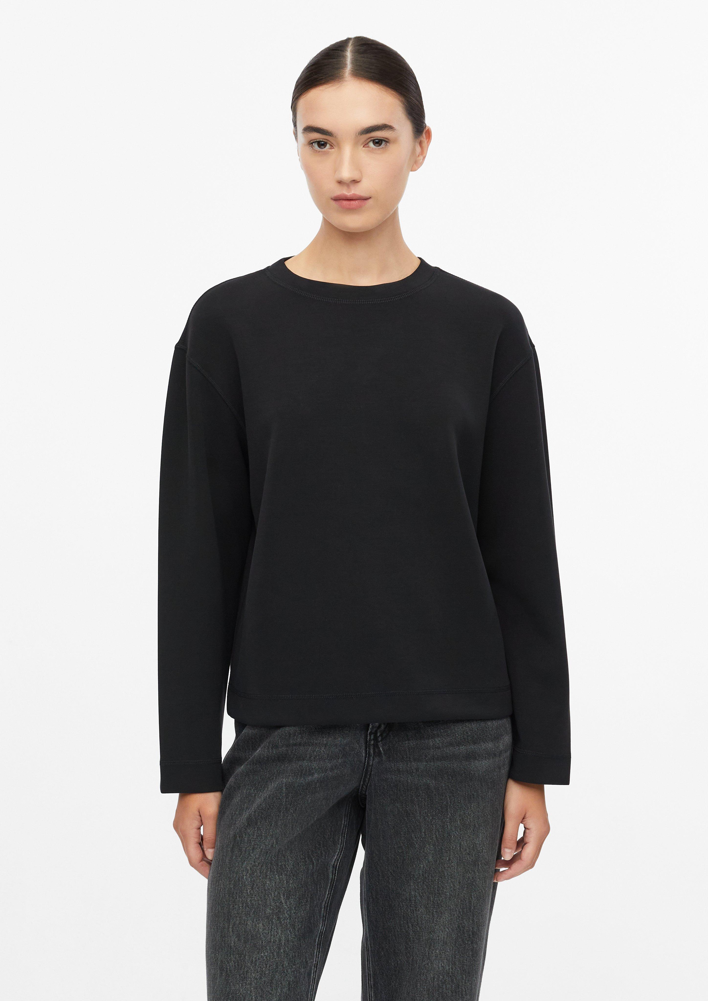 Women Sweatshirt in black by s.Oliver