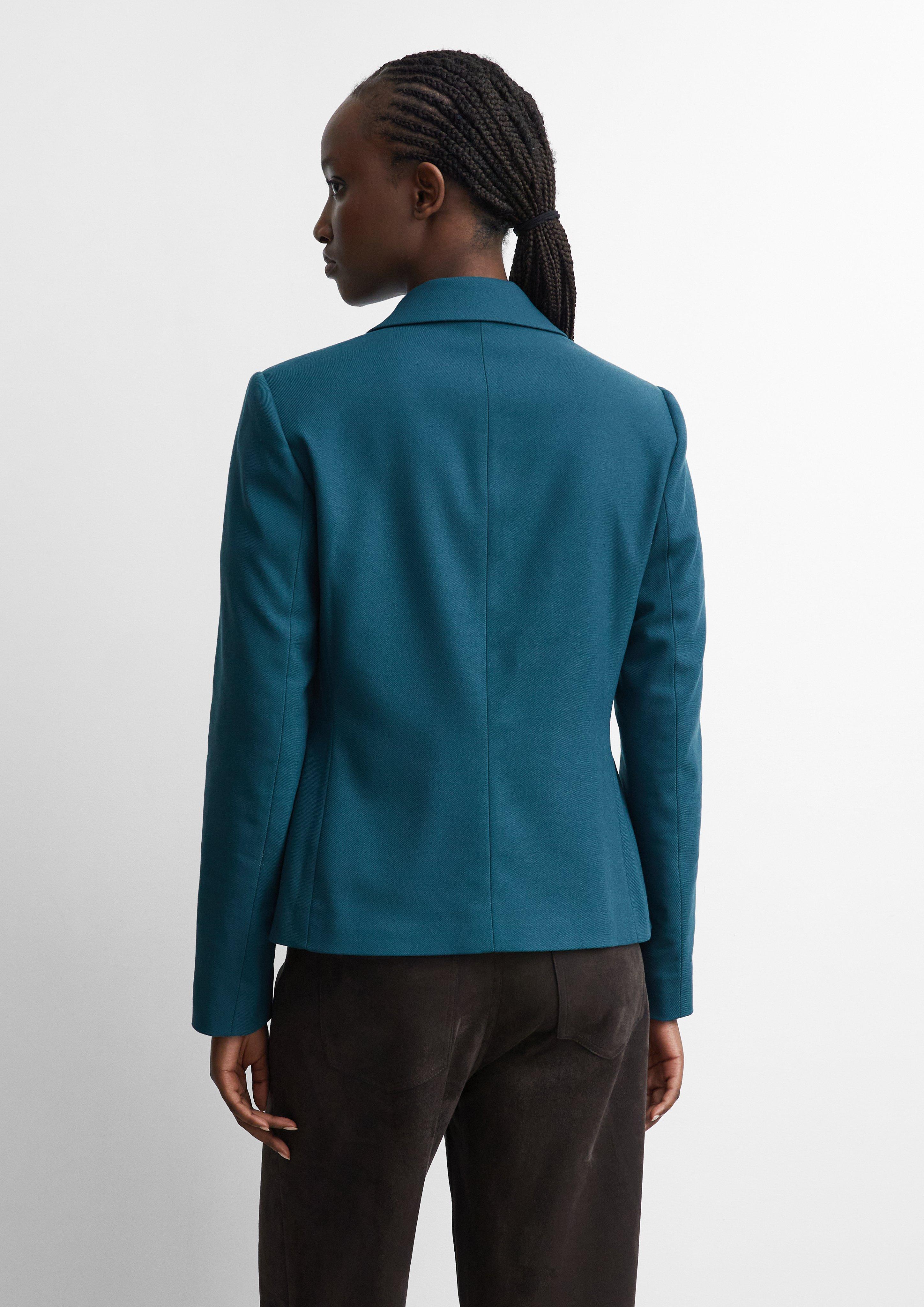 Indoor blazer in petrol by COMMA
