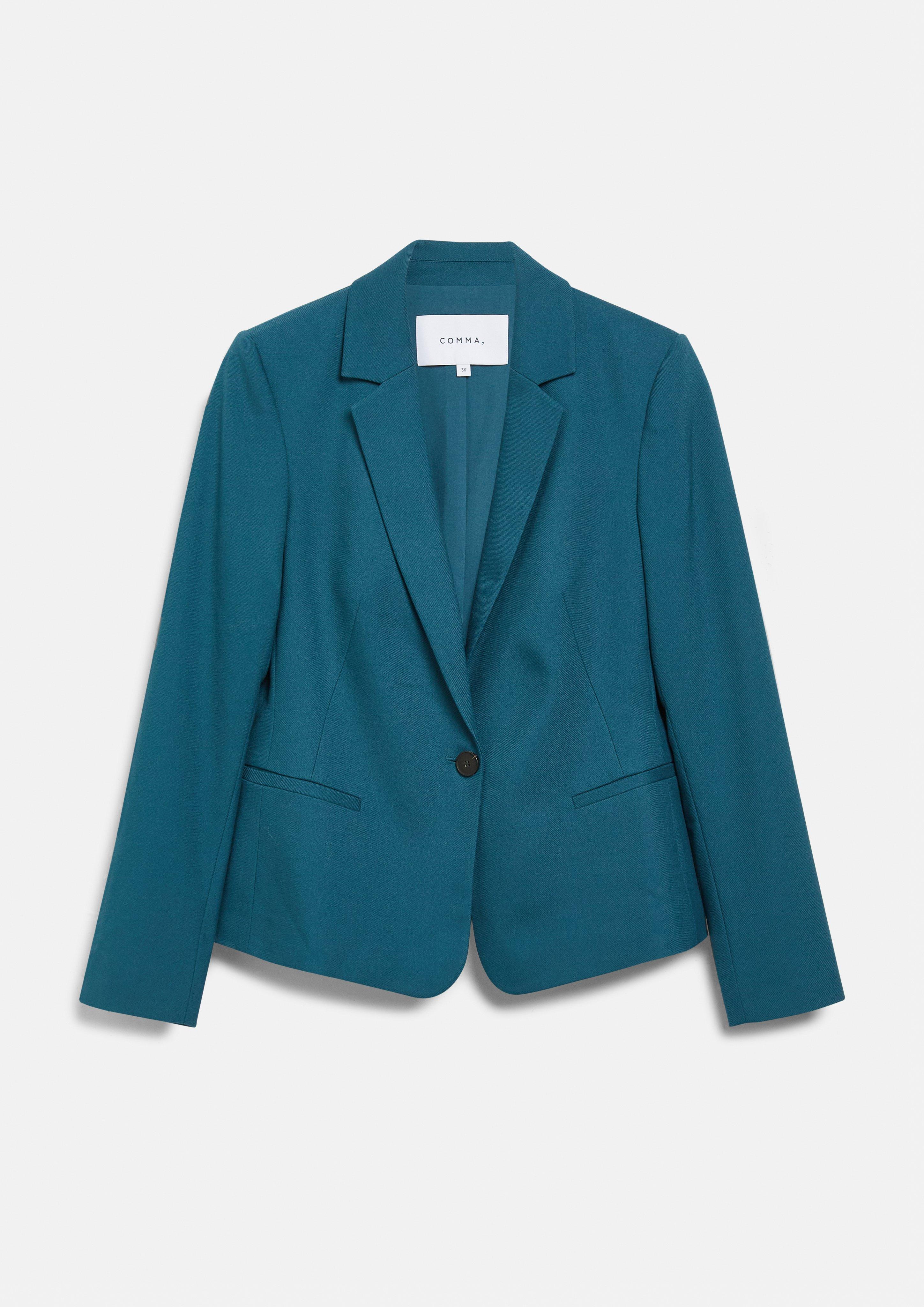 Indoor blazer in petrol by COMMA