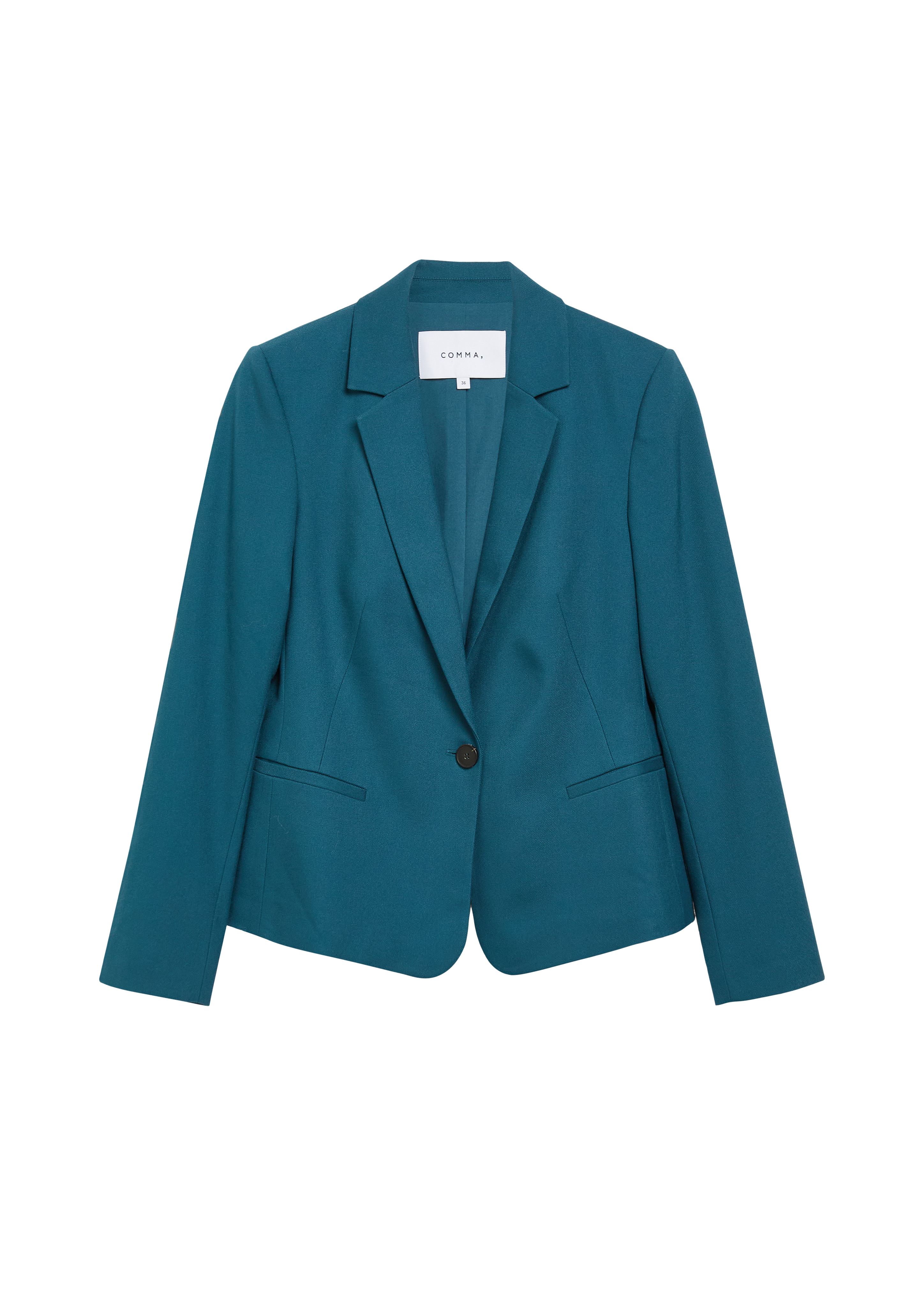 Getailleerde blazer met twill-structuur