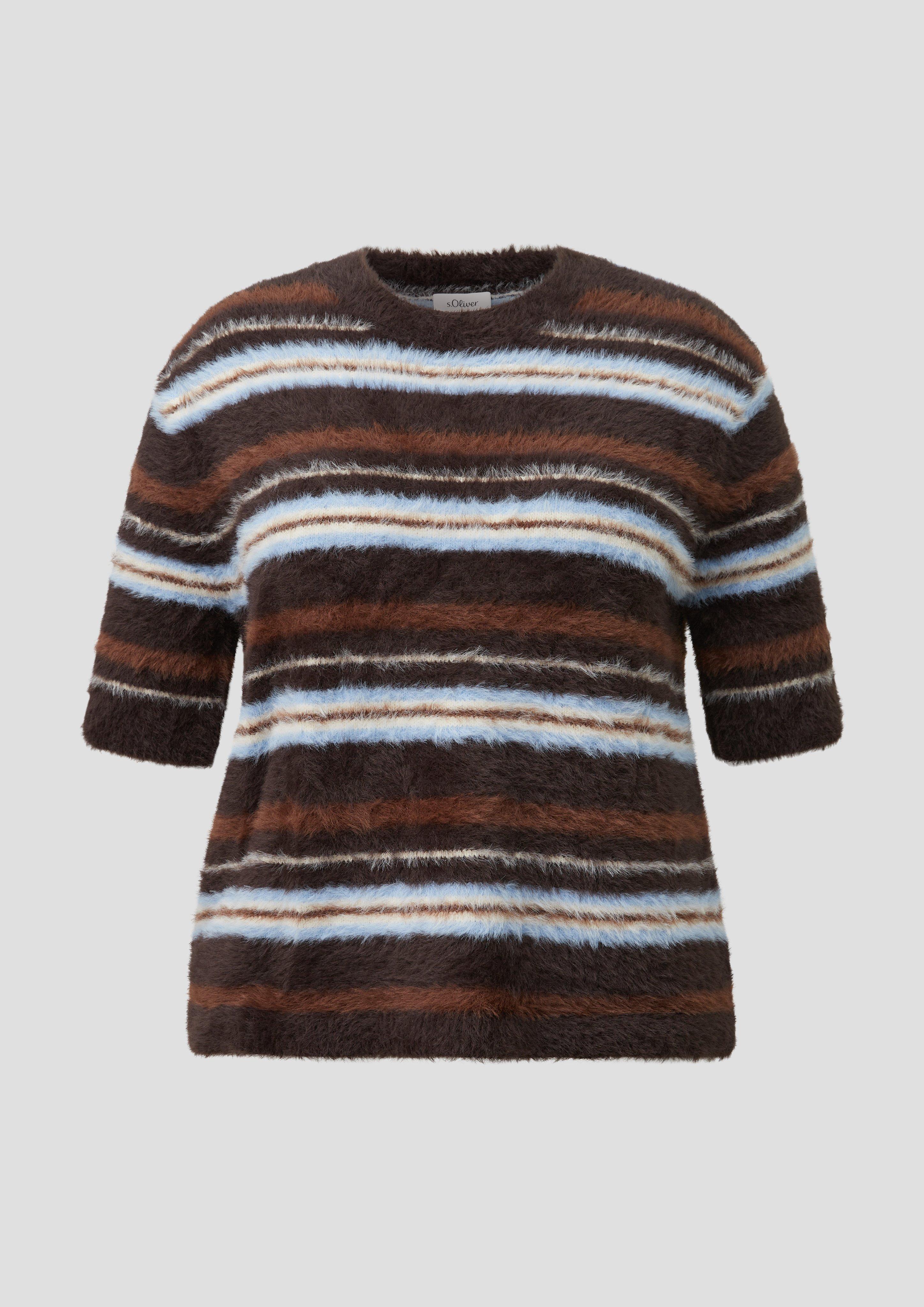 Strickpullover in Farbe dunkelbraun von s.Oliver CURVE