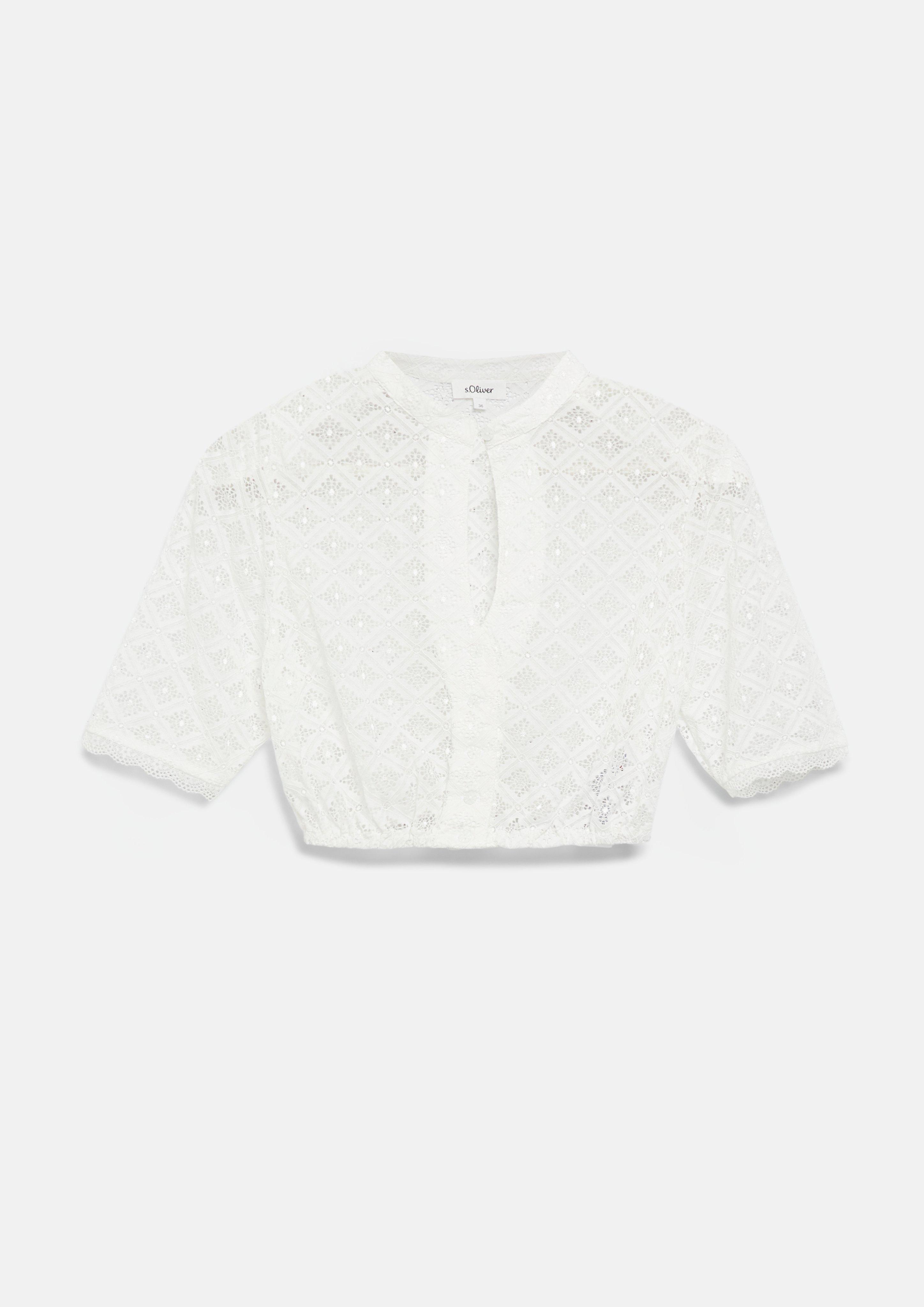 Femmes Blouse dirndl en crème de s.Oliver