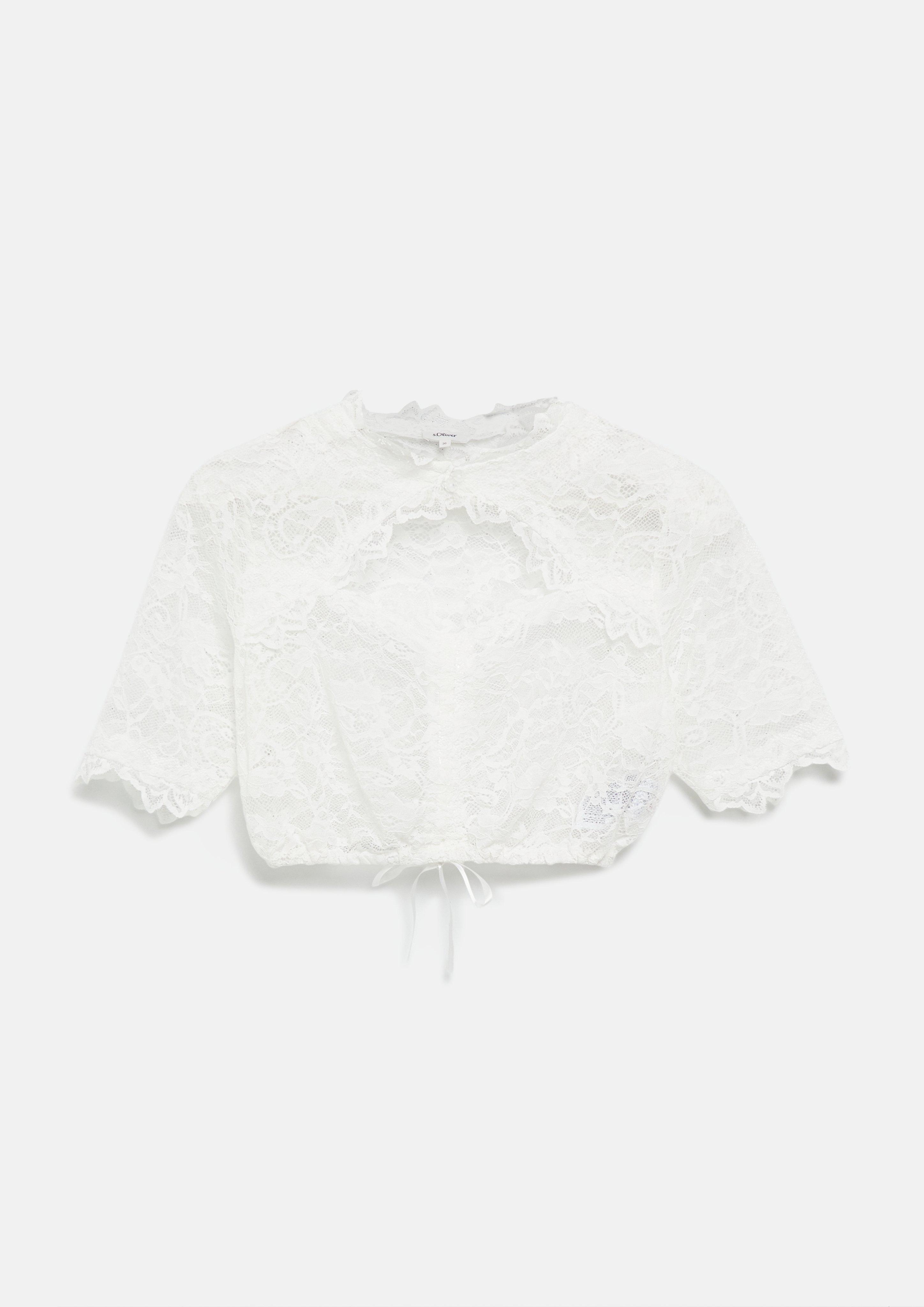 Femmes Blouse dirndl en blanc de s.Oliver