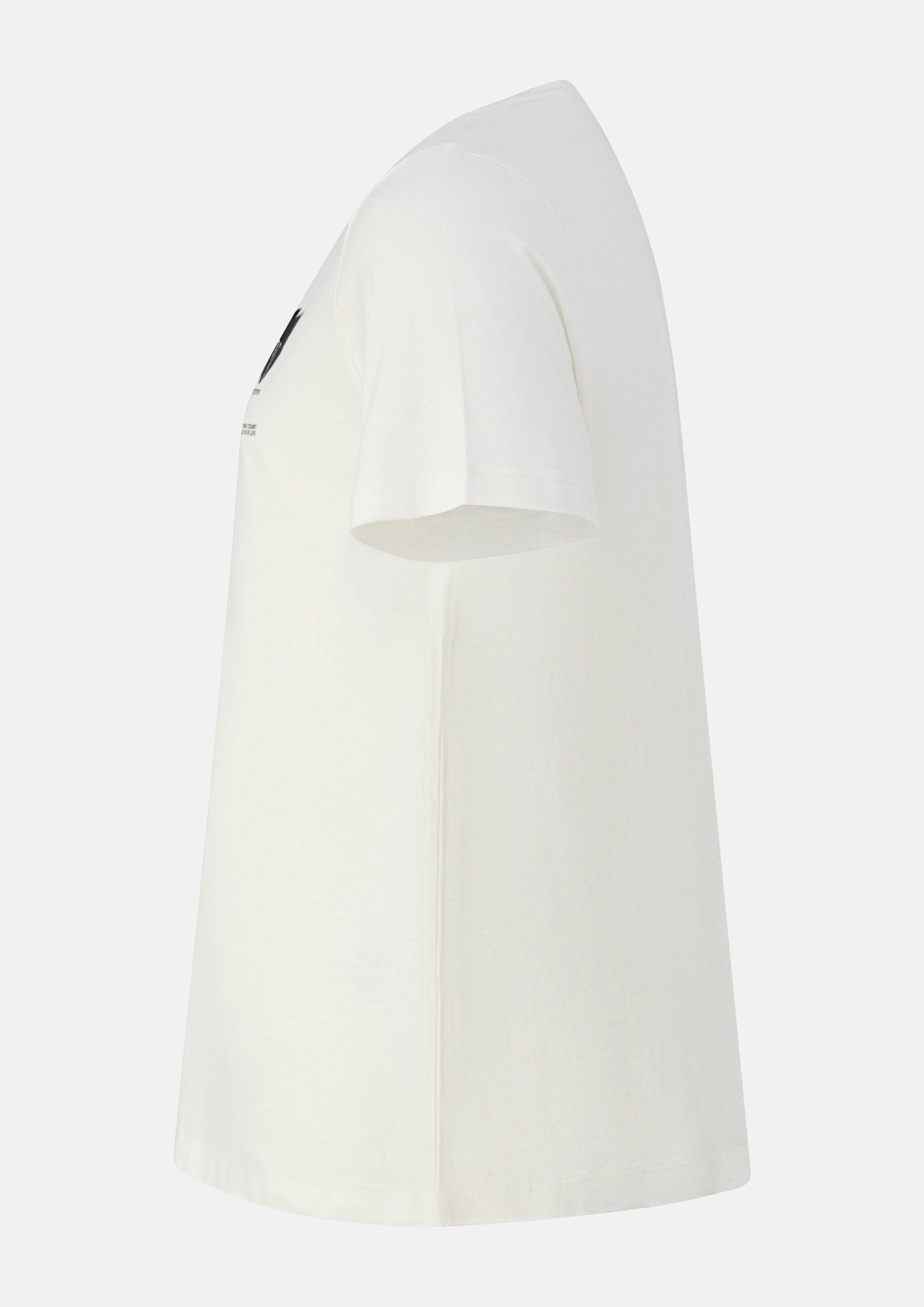 Heren T-Shirt in crème van s.Oliver Men Big Sizes