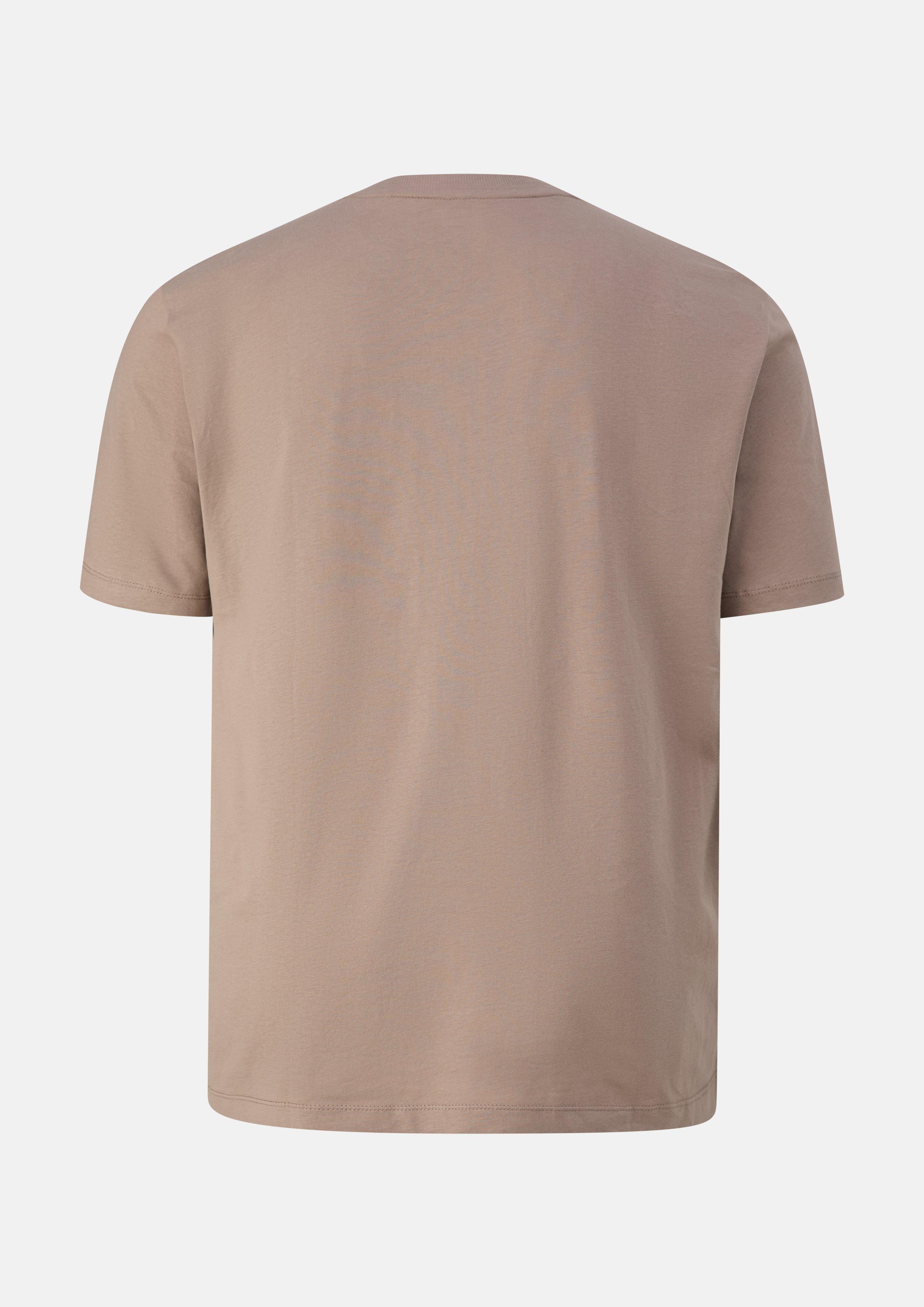 Heren T-Shirt in bruin van s.Oliver Men Big Sizes