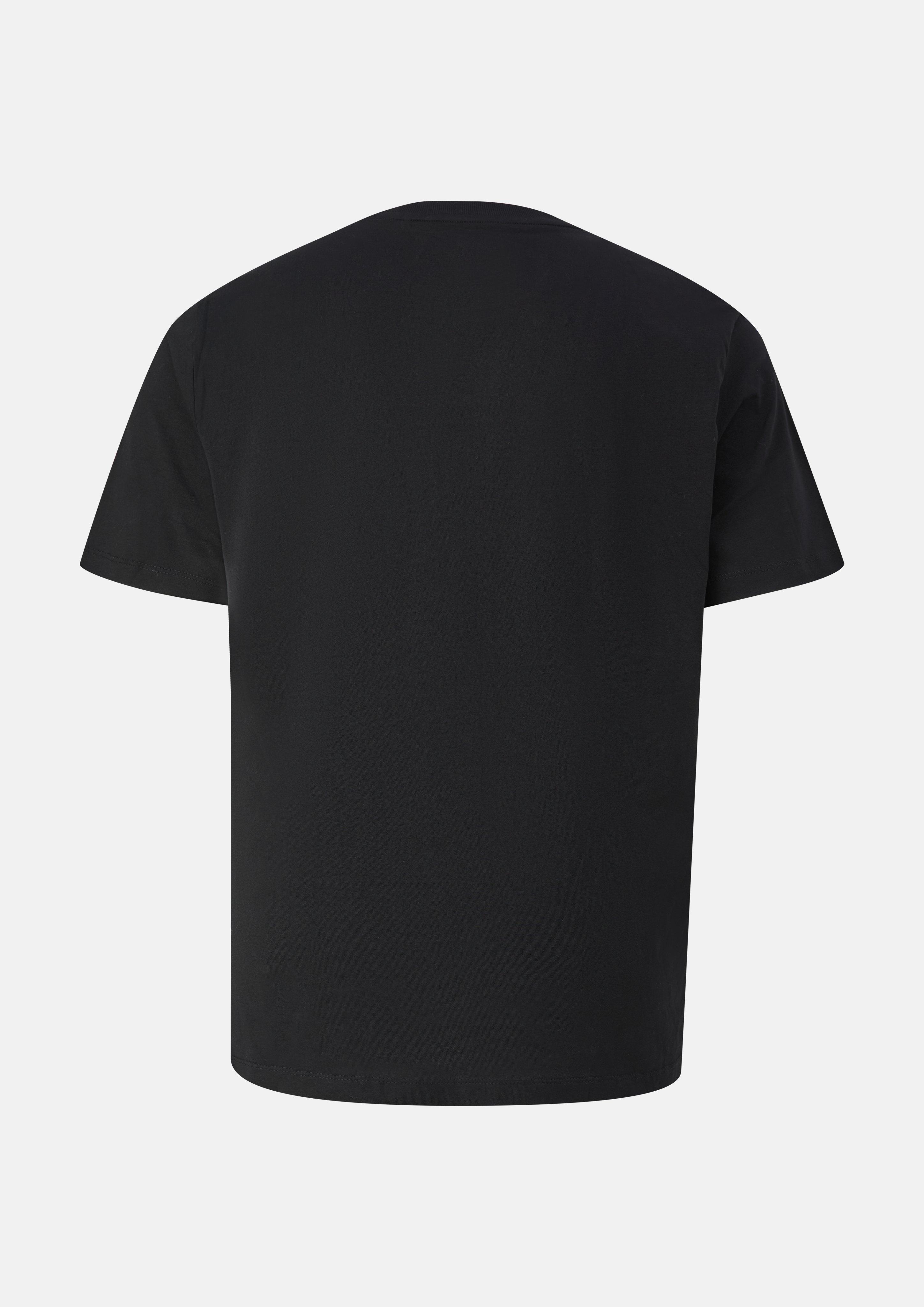 Heren T-Shirt in zwart van s.Oliver Men Big Sizes