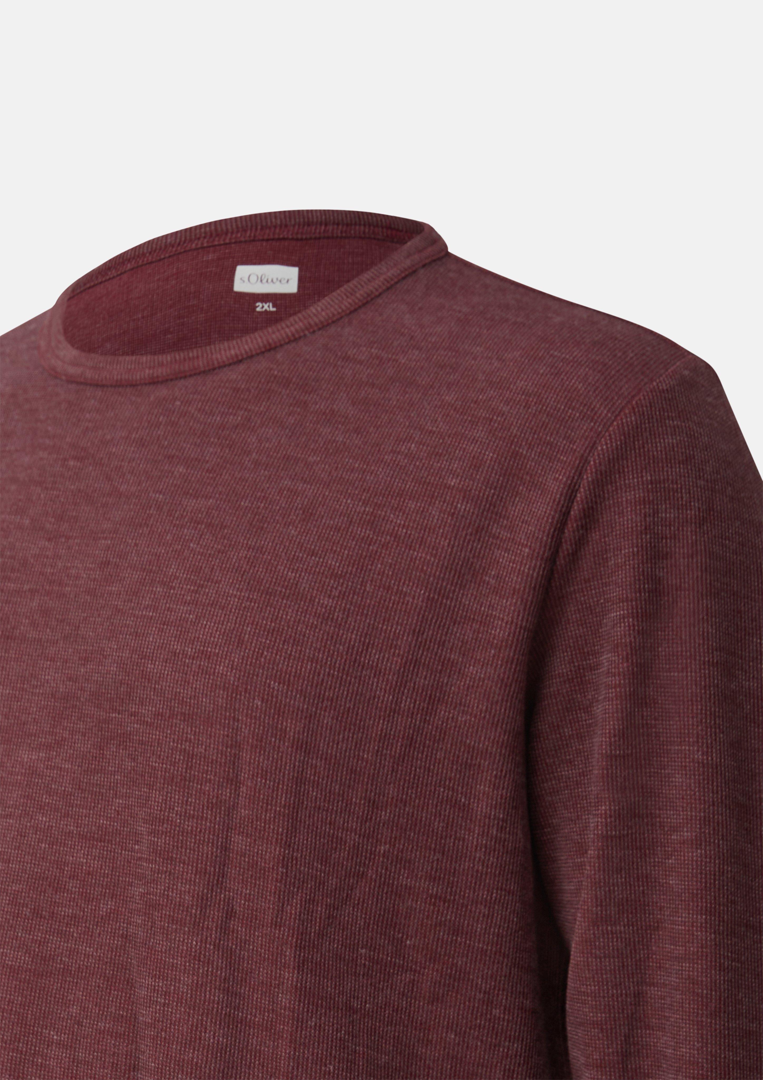 Herren T-Shirt in rot von s.Oliver Men Big Sizes