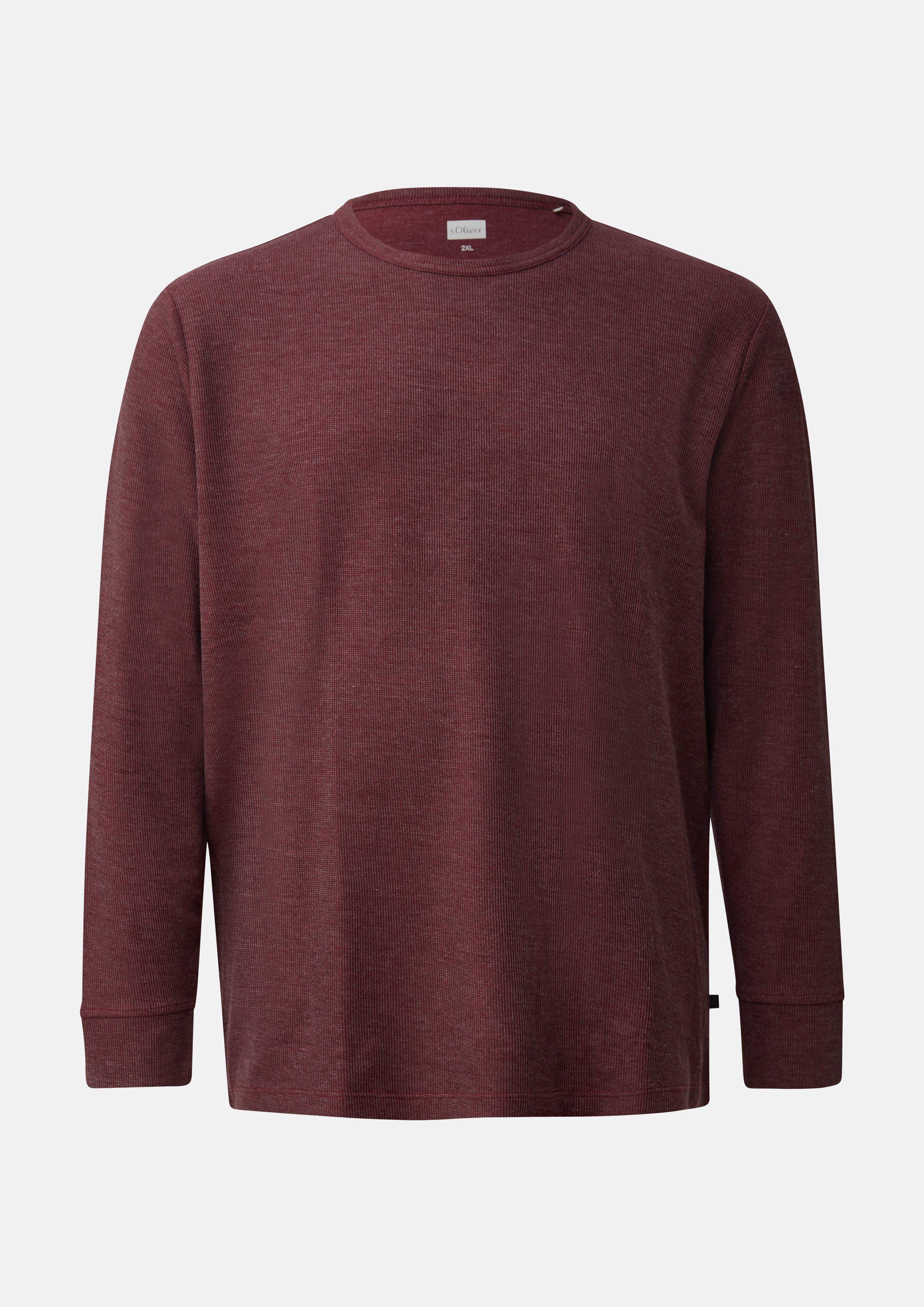 Herren T-Shirt in rot von s.Oliver Men Big Sizes