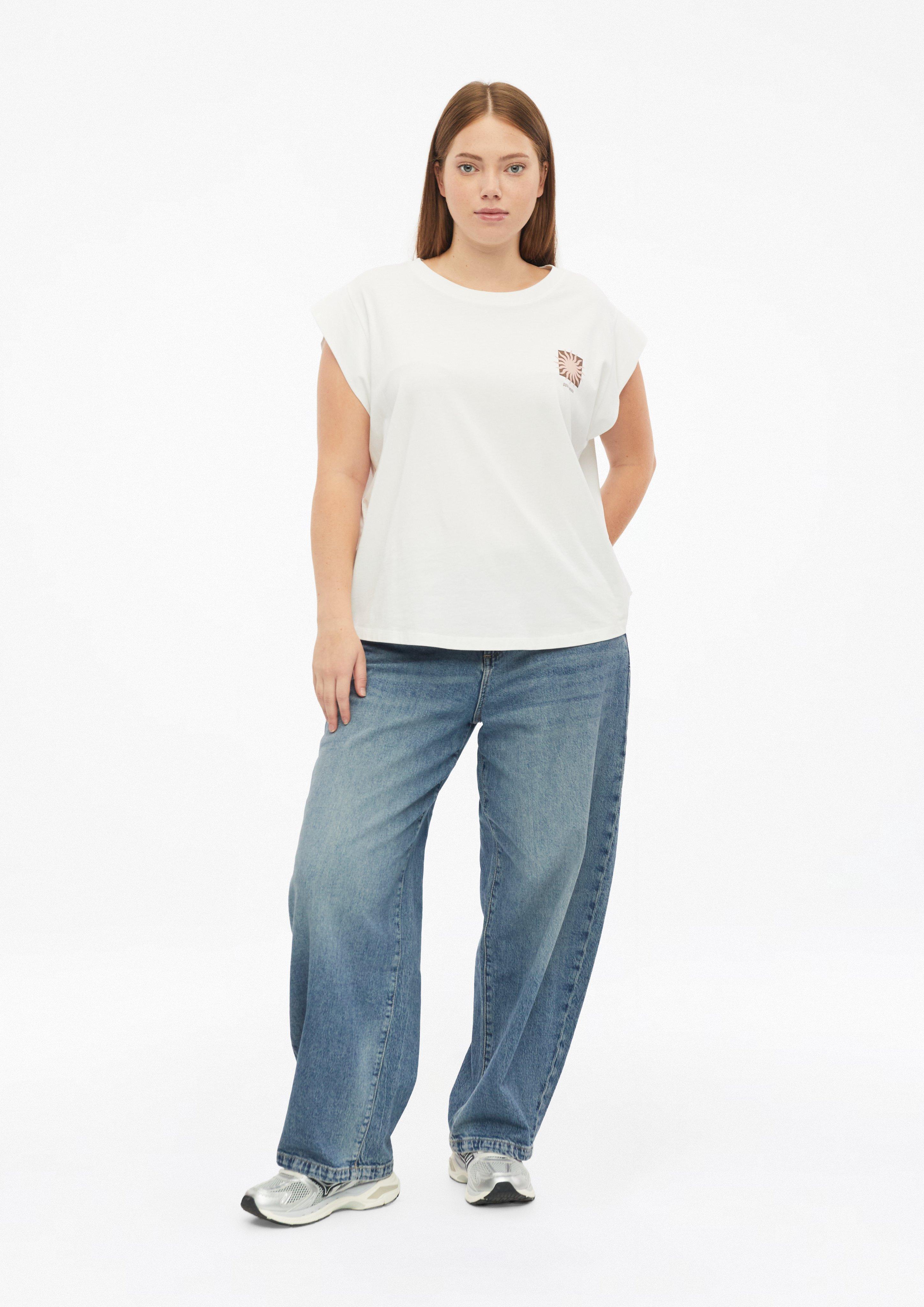 Women Denim trousers in  by QS CURVE