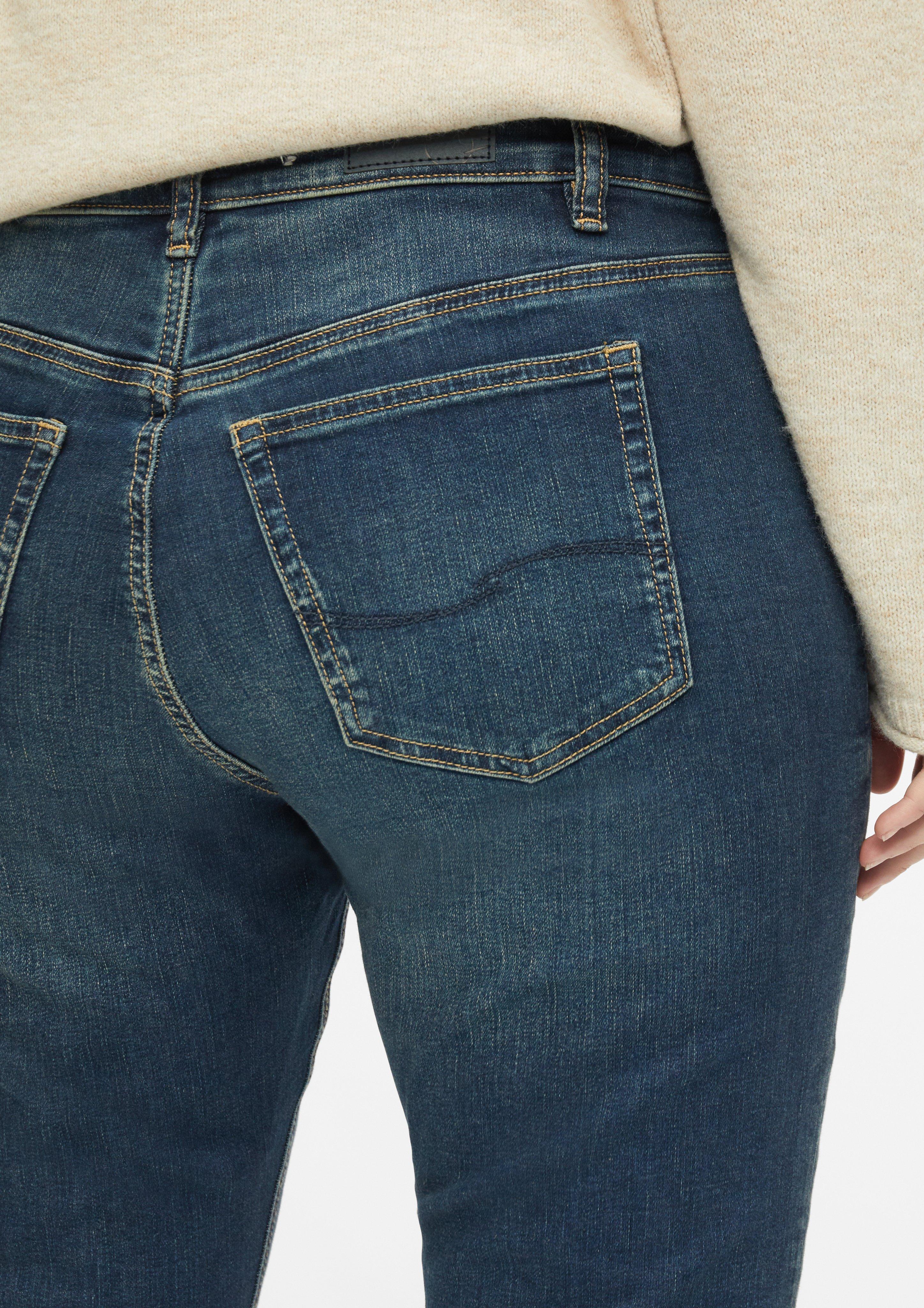 Damen Jeans Skinny / Mid Rise / Skinny Leg in blau von QS CURVE