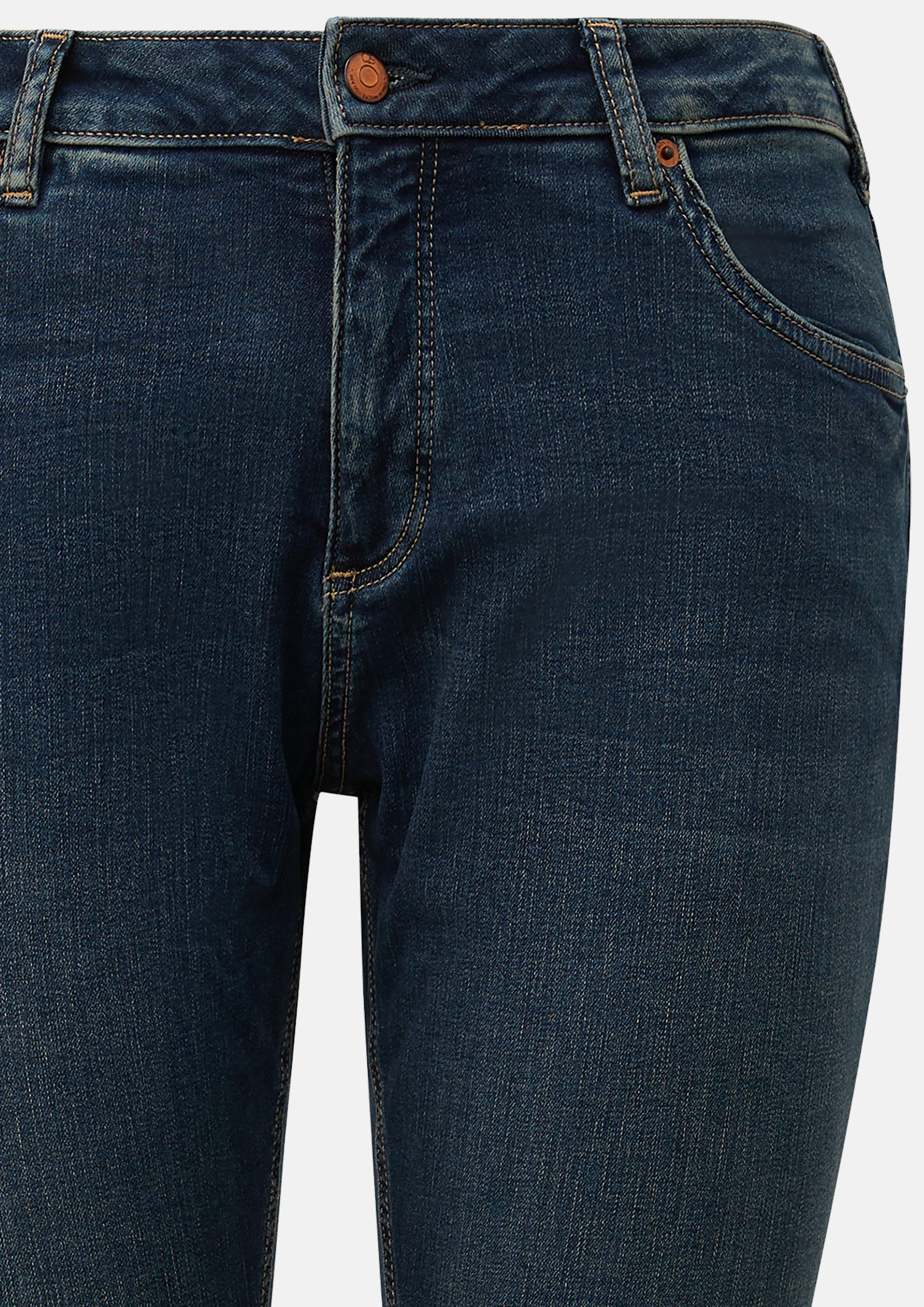 Damen Jeans Skinny / Mid Rise / Skinny Leg in blau von QS CURVE