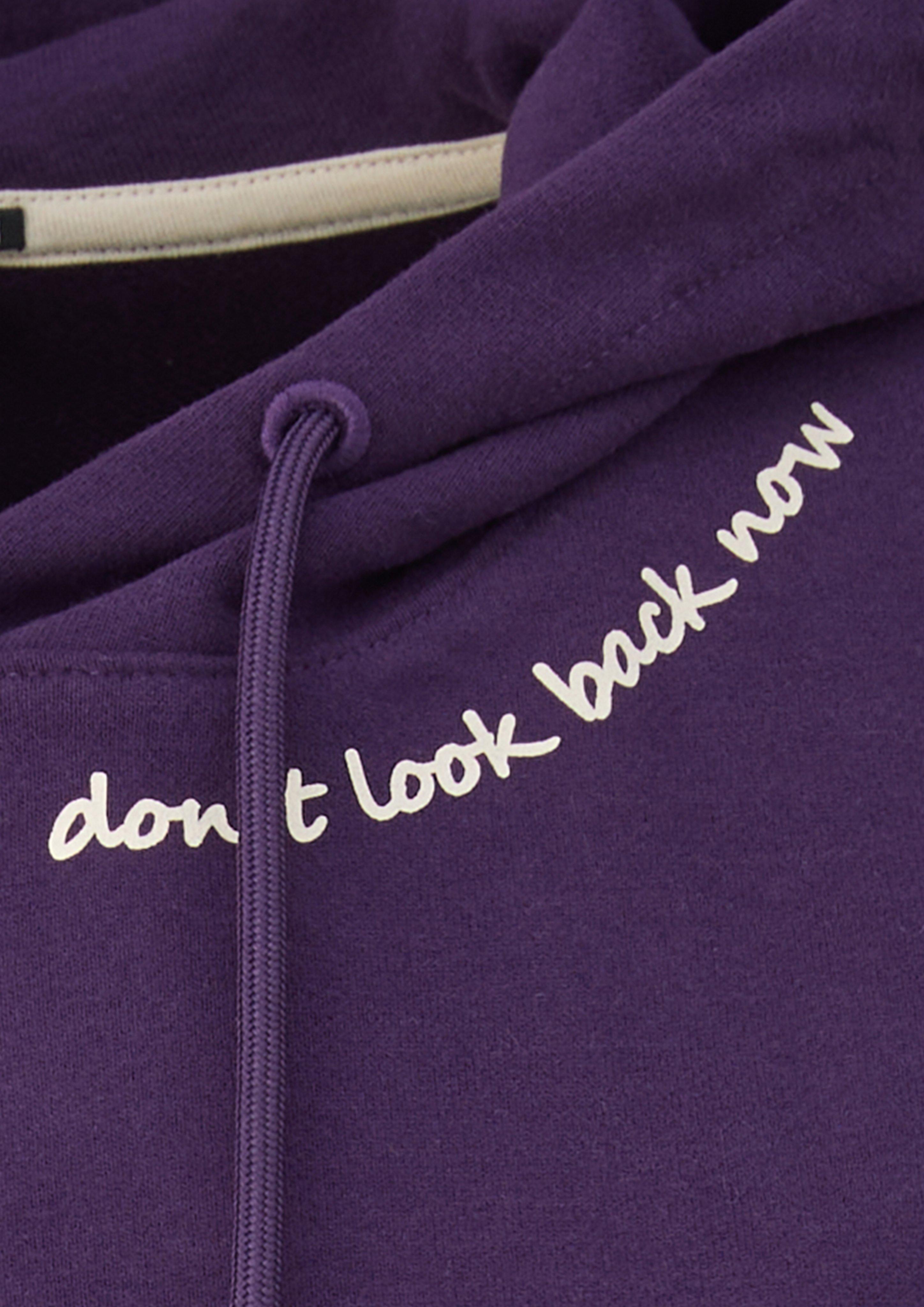 Dames Sweatshirt in paars van QS CURVE
