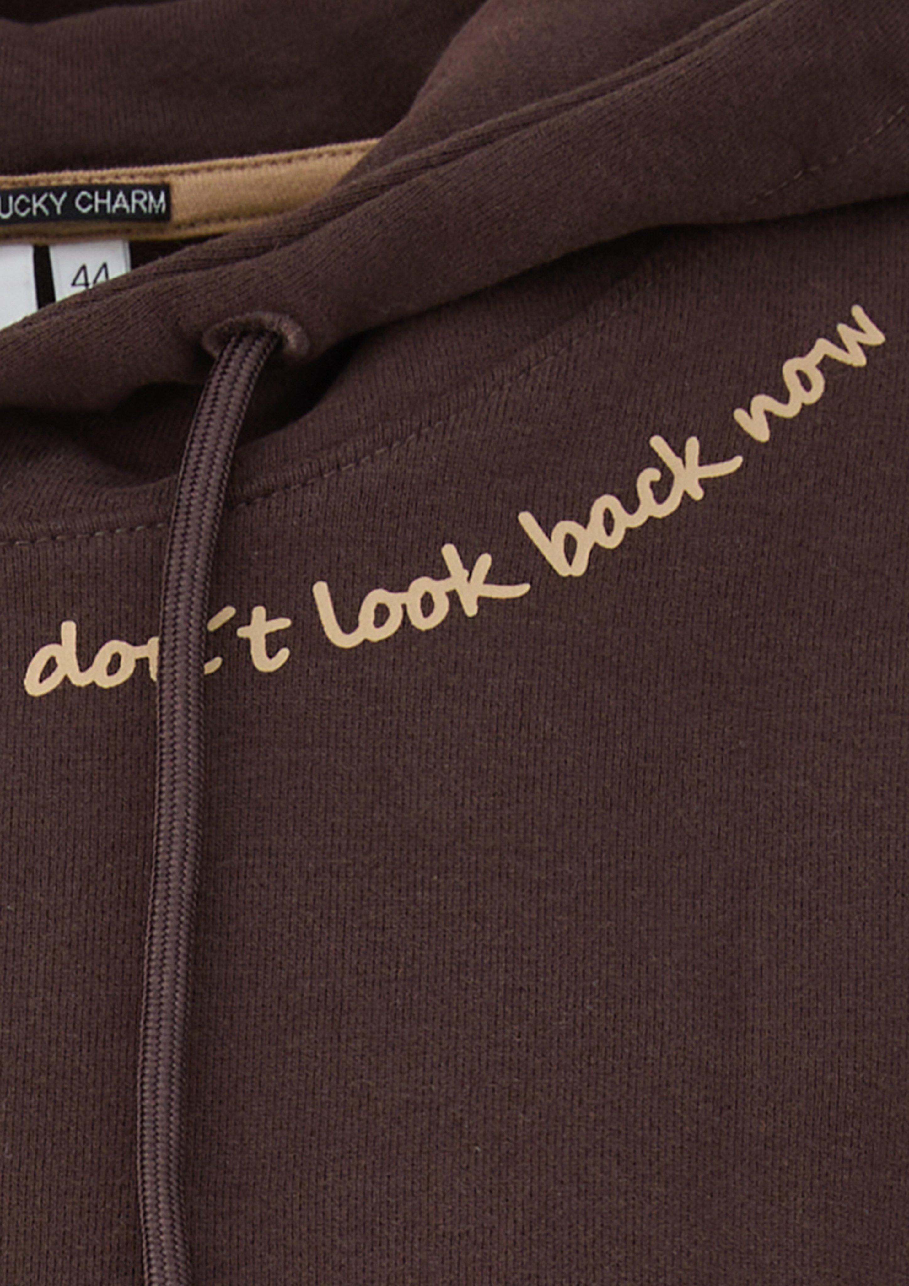 Dames Sweatshirt in bruin van QS CURVE