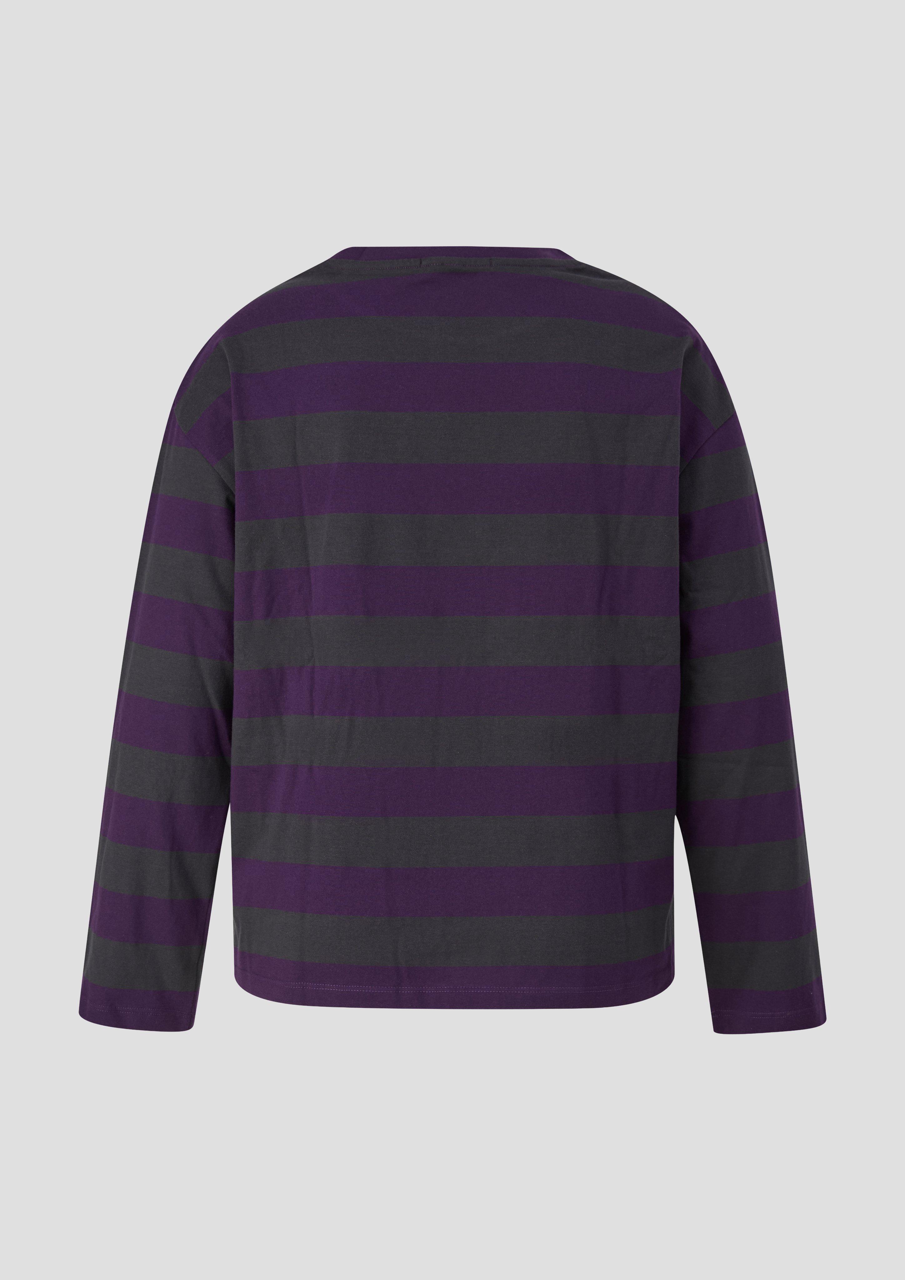 Damen T-Shirt in grau von QS CURVE