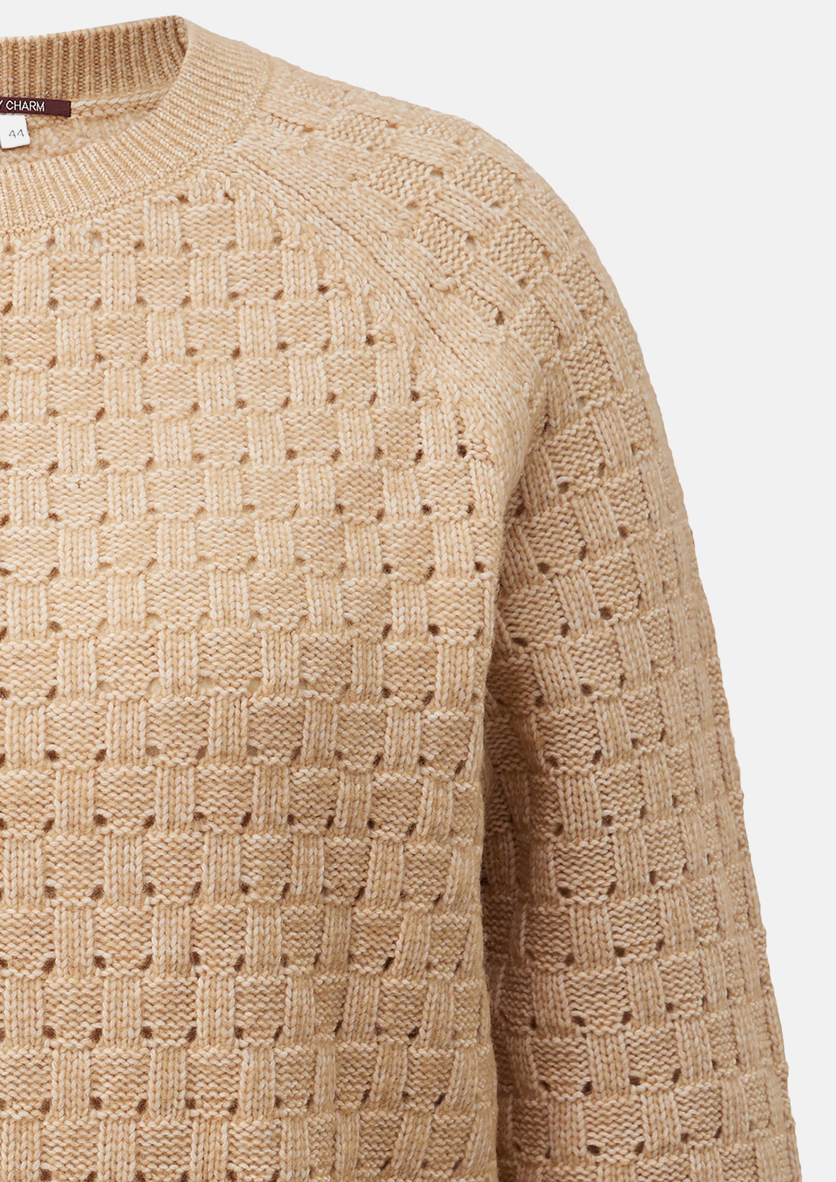 Damen Strickpullover in braun von QS CURVE