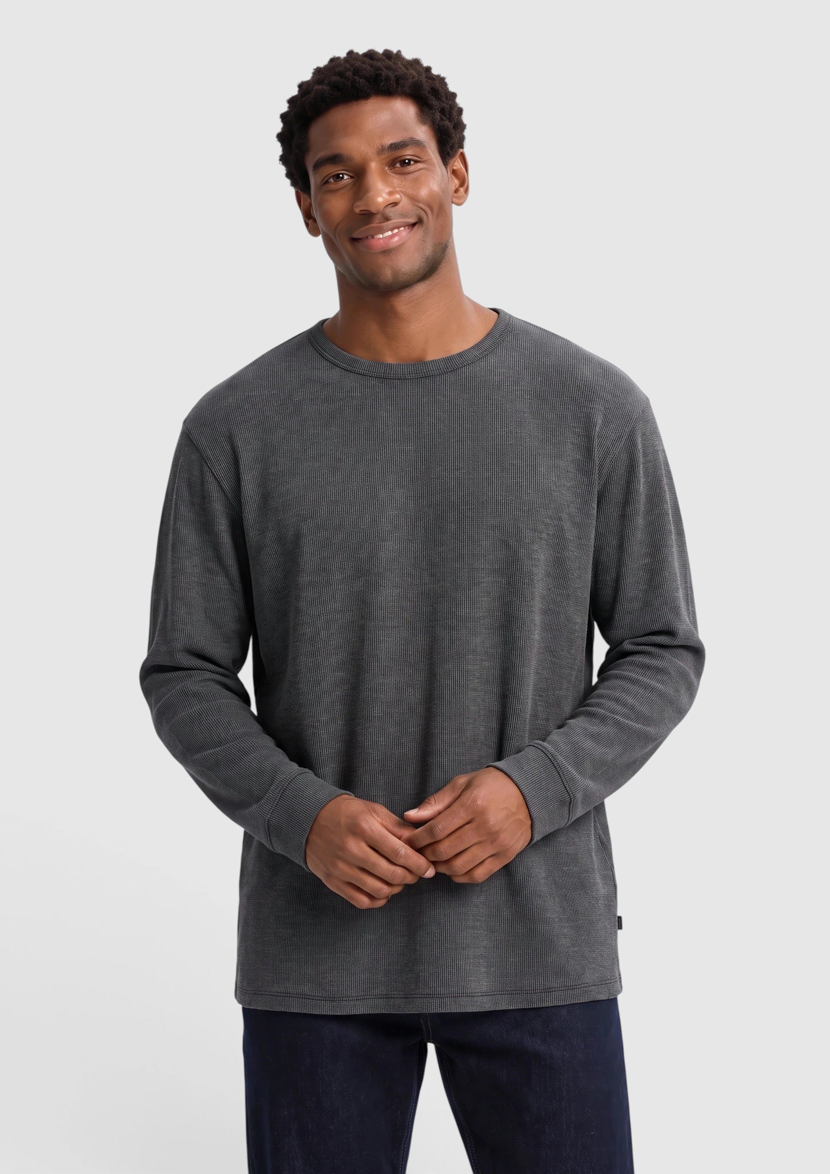 T-shirt en gris foncé de s.Oliver Men Tall Sizes