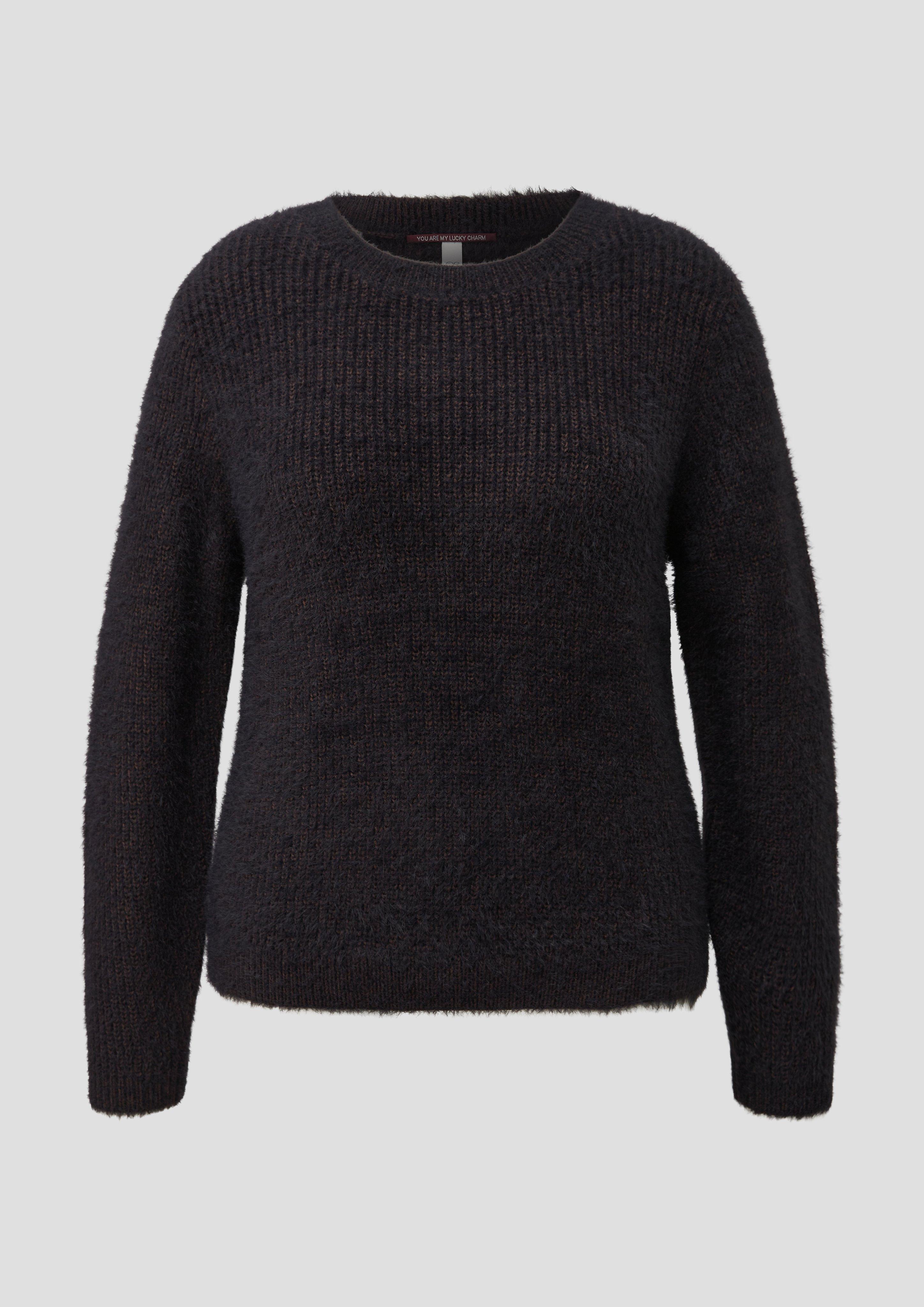 Damen Strickpullover in braun von QS CURVE