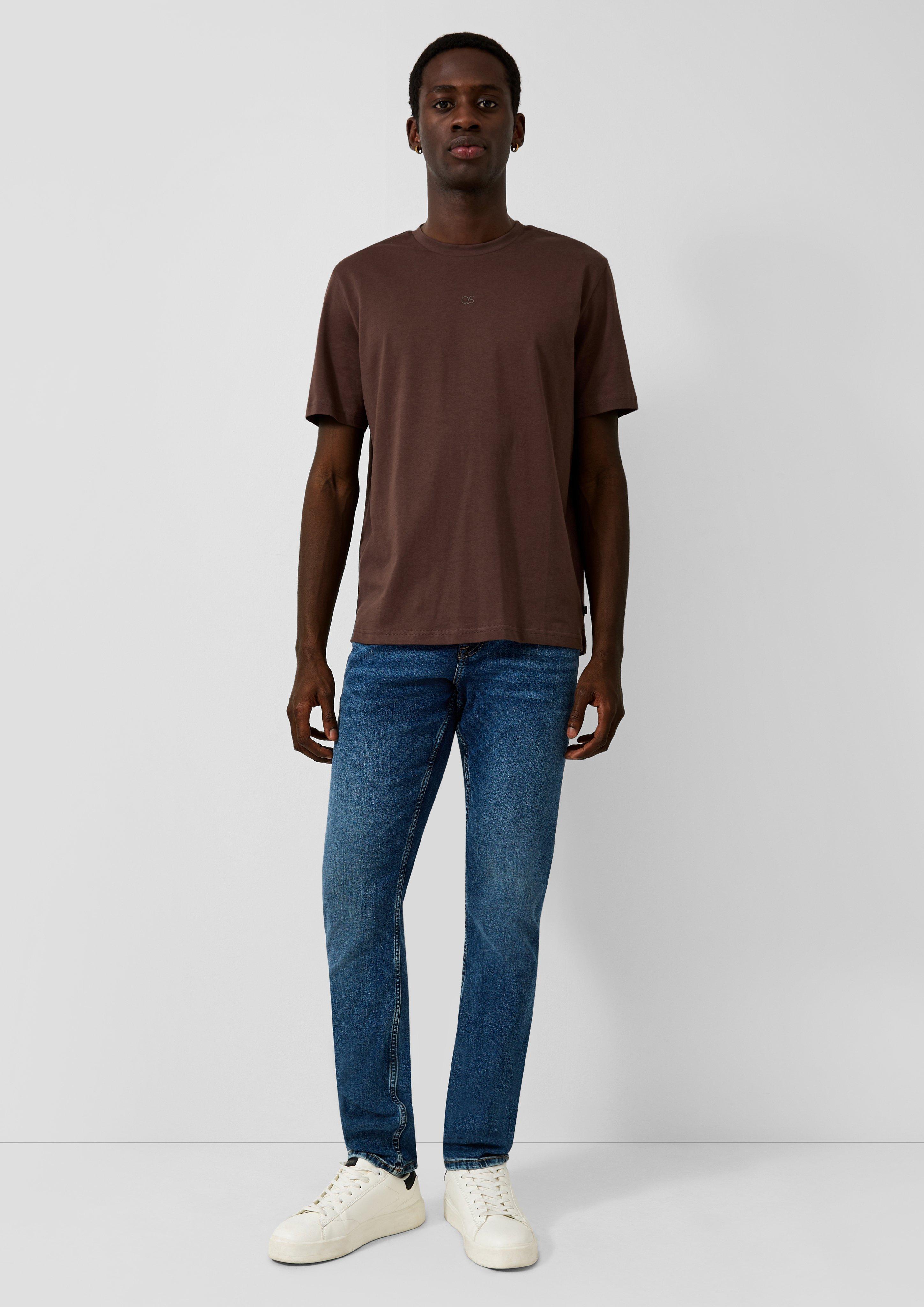 Jeans / Slim Fit / Mid Rise / Slim Leg / Stretch Cotton in blue by QS