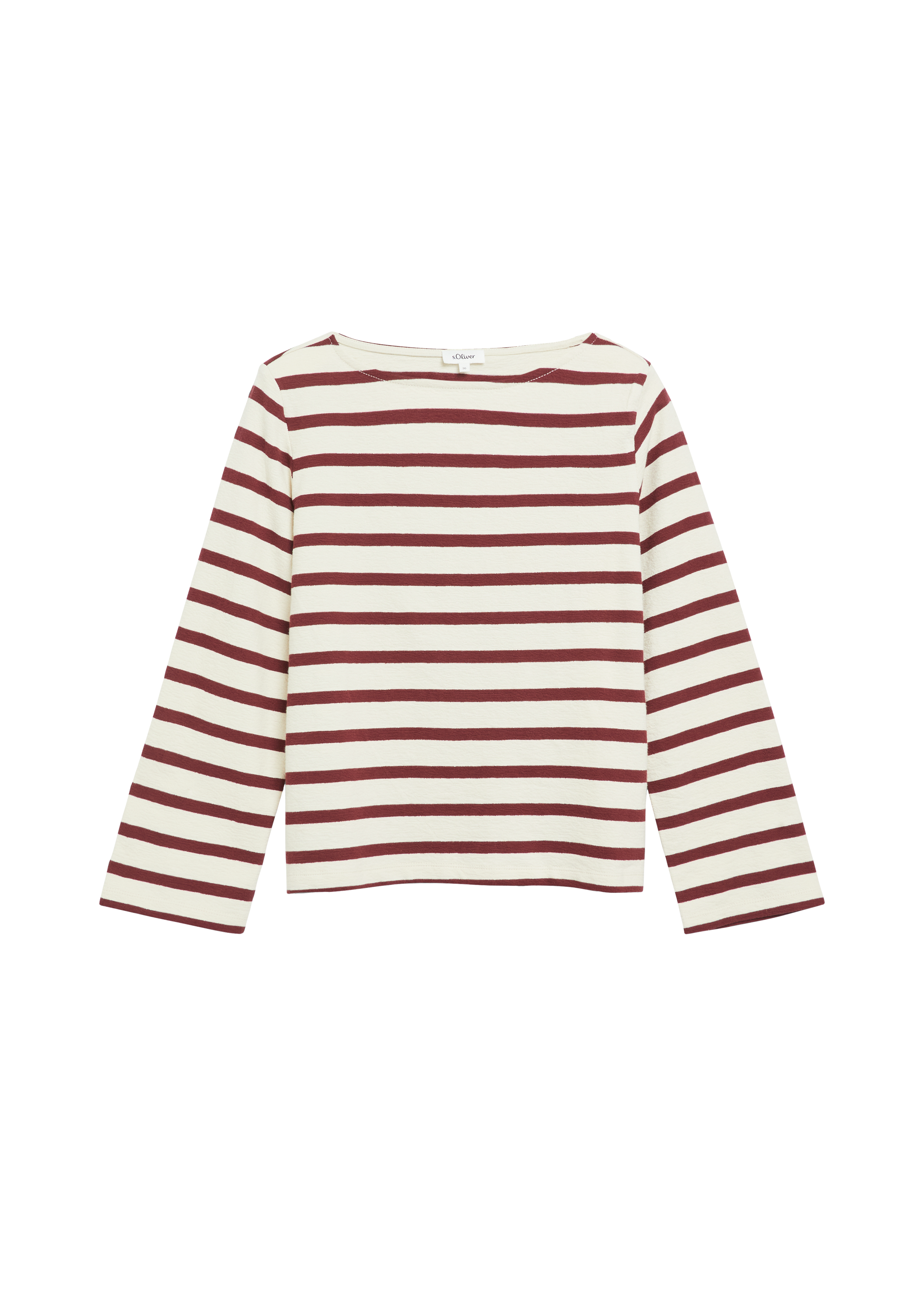 Leichtes Sweatshirt mit Streifen