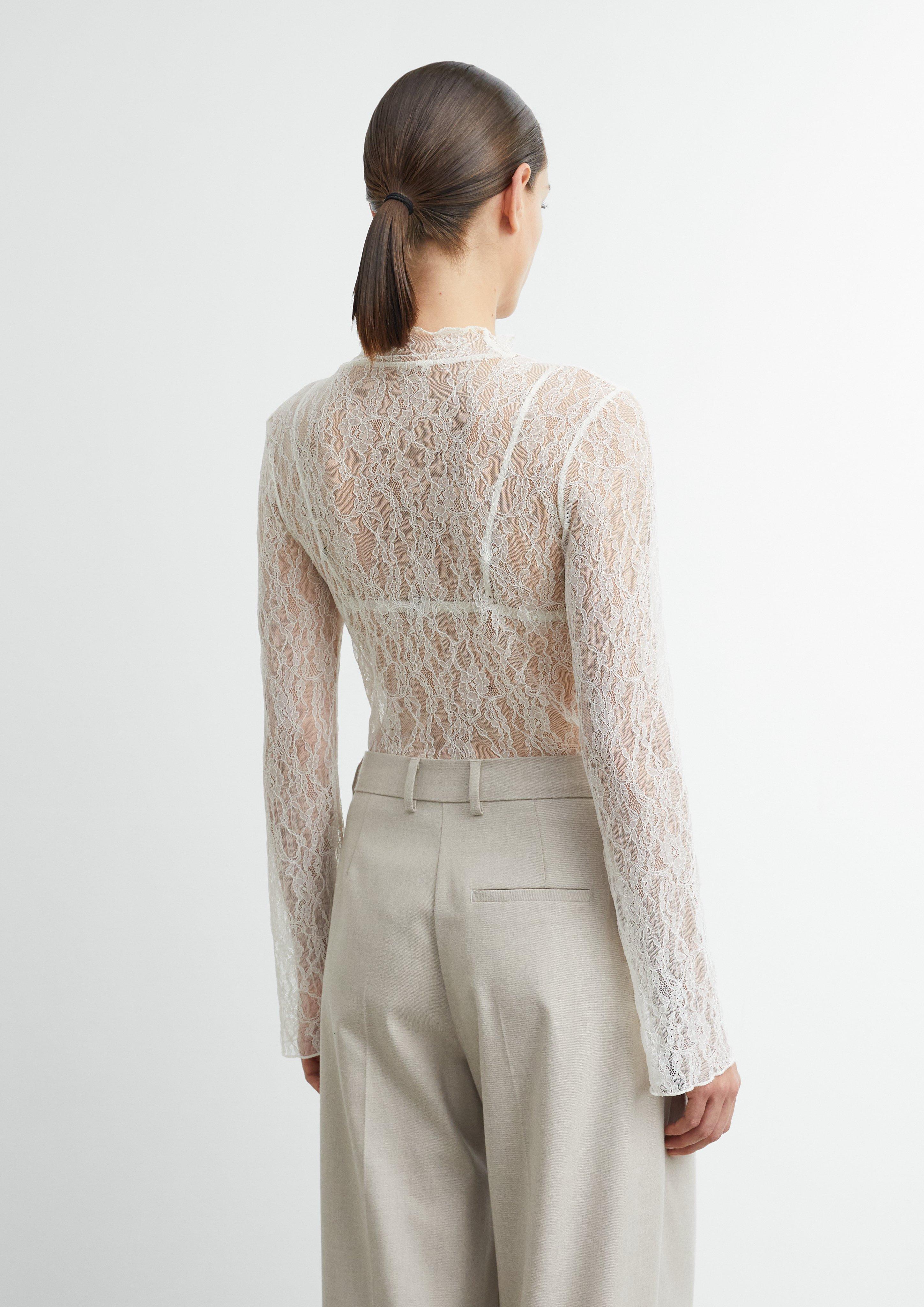 T-Shirt in cream by COMMA