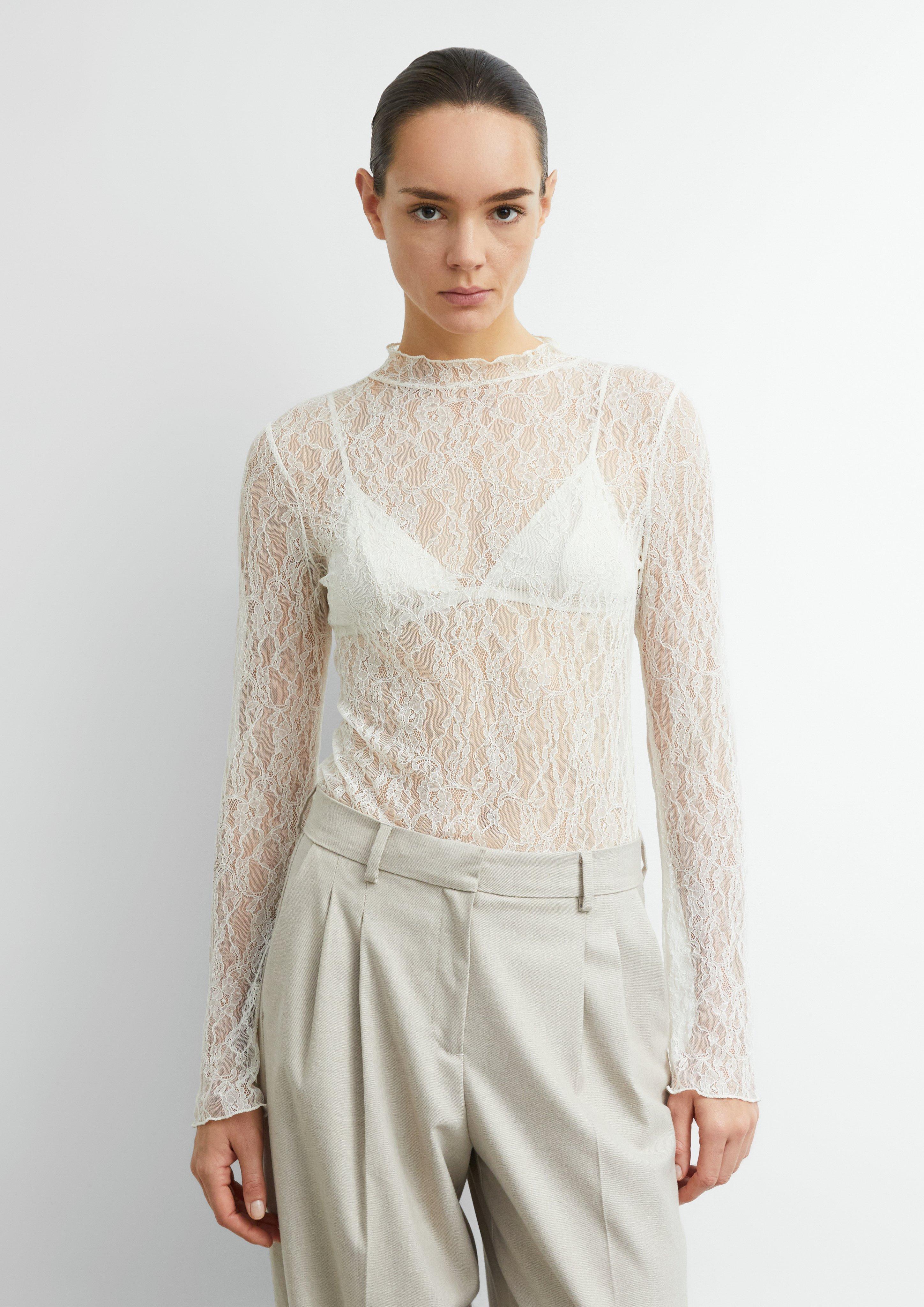 T-Shirt in cream by COMMA