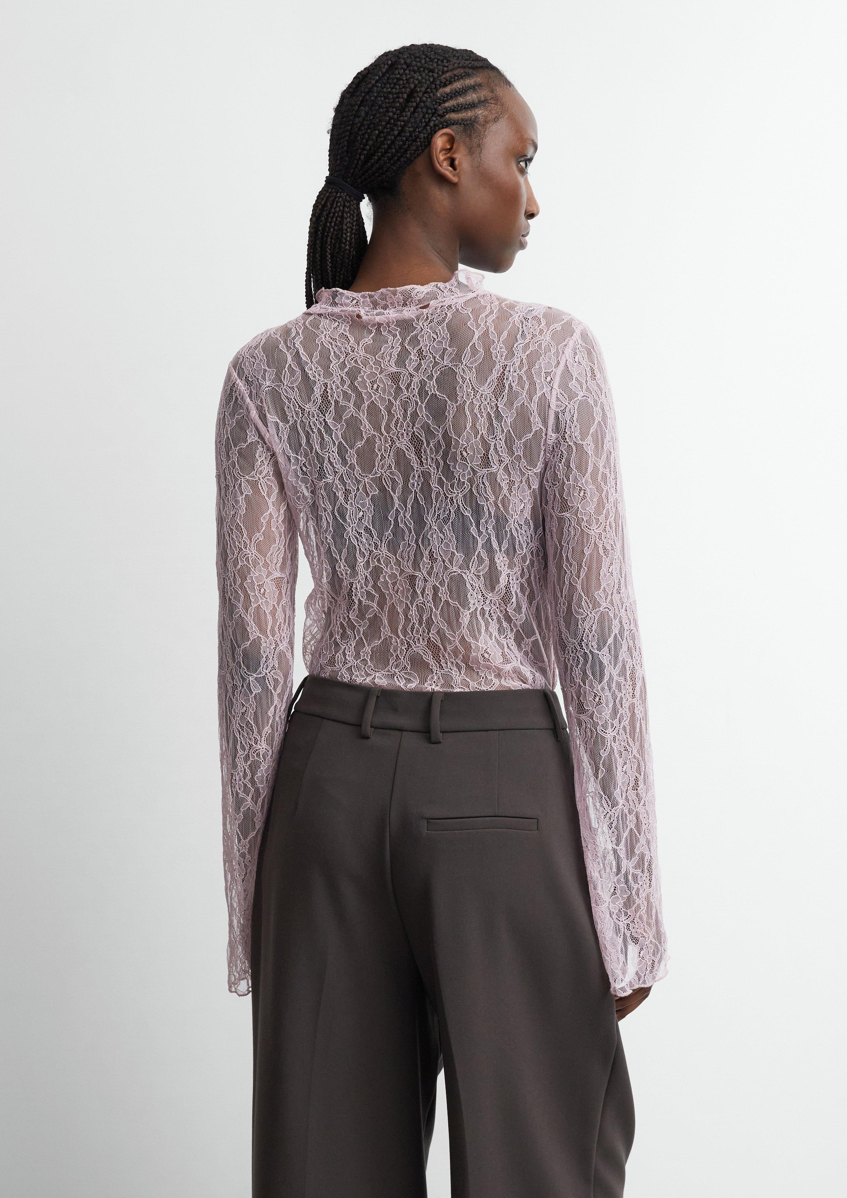 T-Shirt in pink von COMMA
