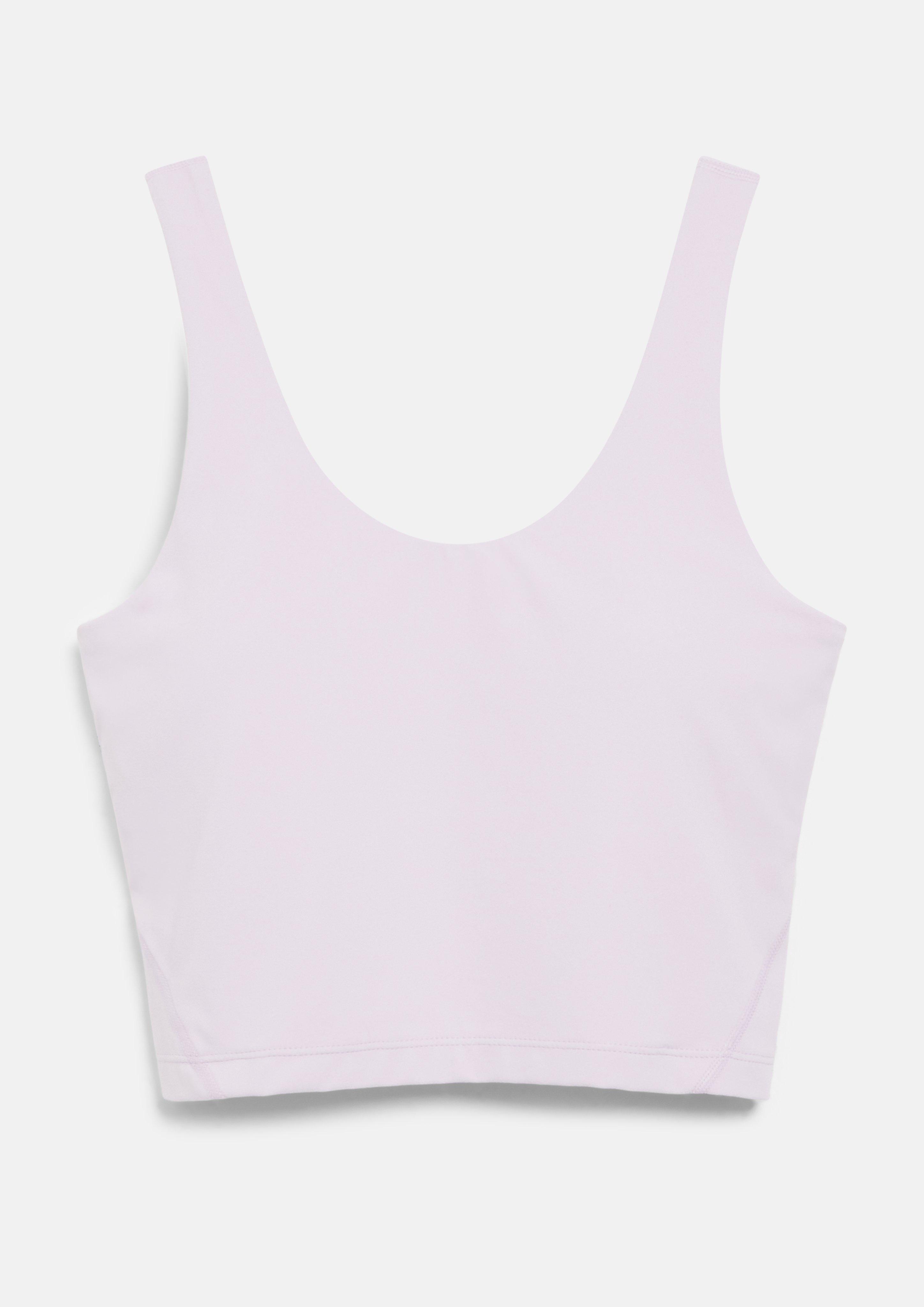 T-shirt bustier en lilas de s.Oliver